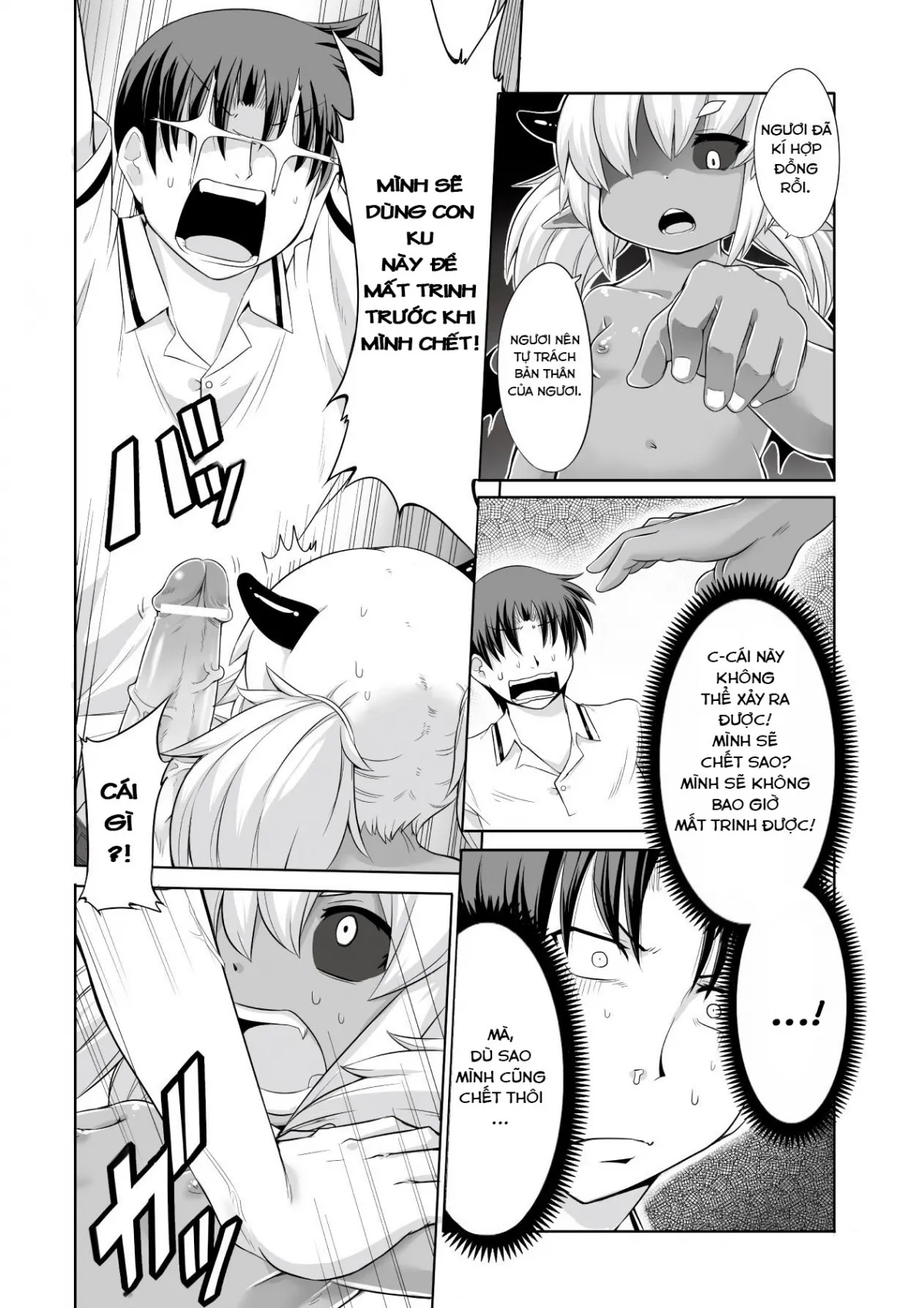 HentaiVN.net - Ảnh 8 - Kyou kara Hajimeru Kuro Majutsu [Ma Thuật Đen bắt đầu từ hôm nay] - Chap 1