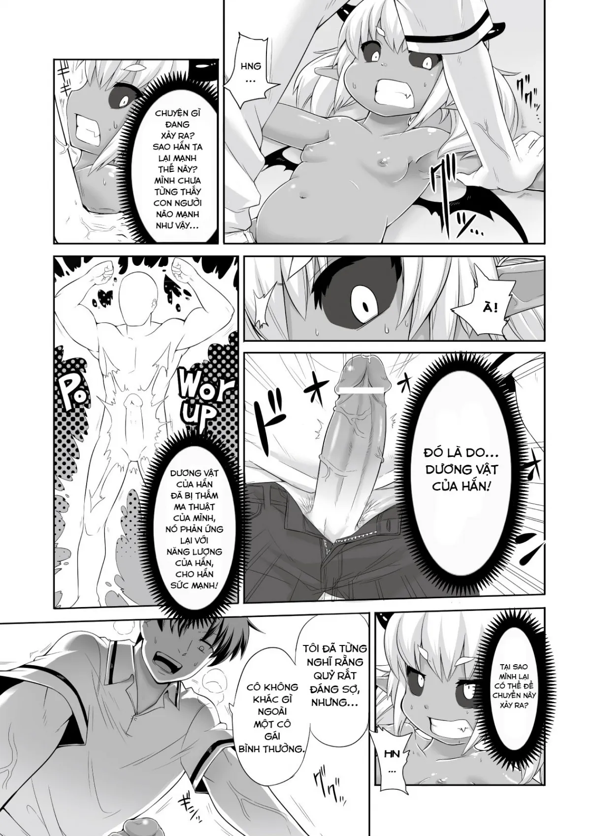 HentaiVN.net - Ảnh 9 - Kyou kara Hajimeru Kuro Majutsu [Ma Thuật Đen bắt đầu từ hôm nay] - Chap 1
