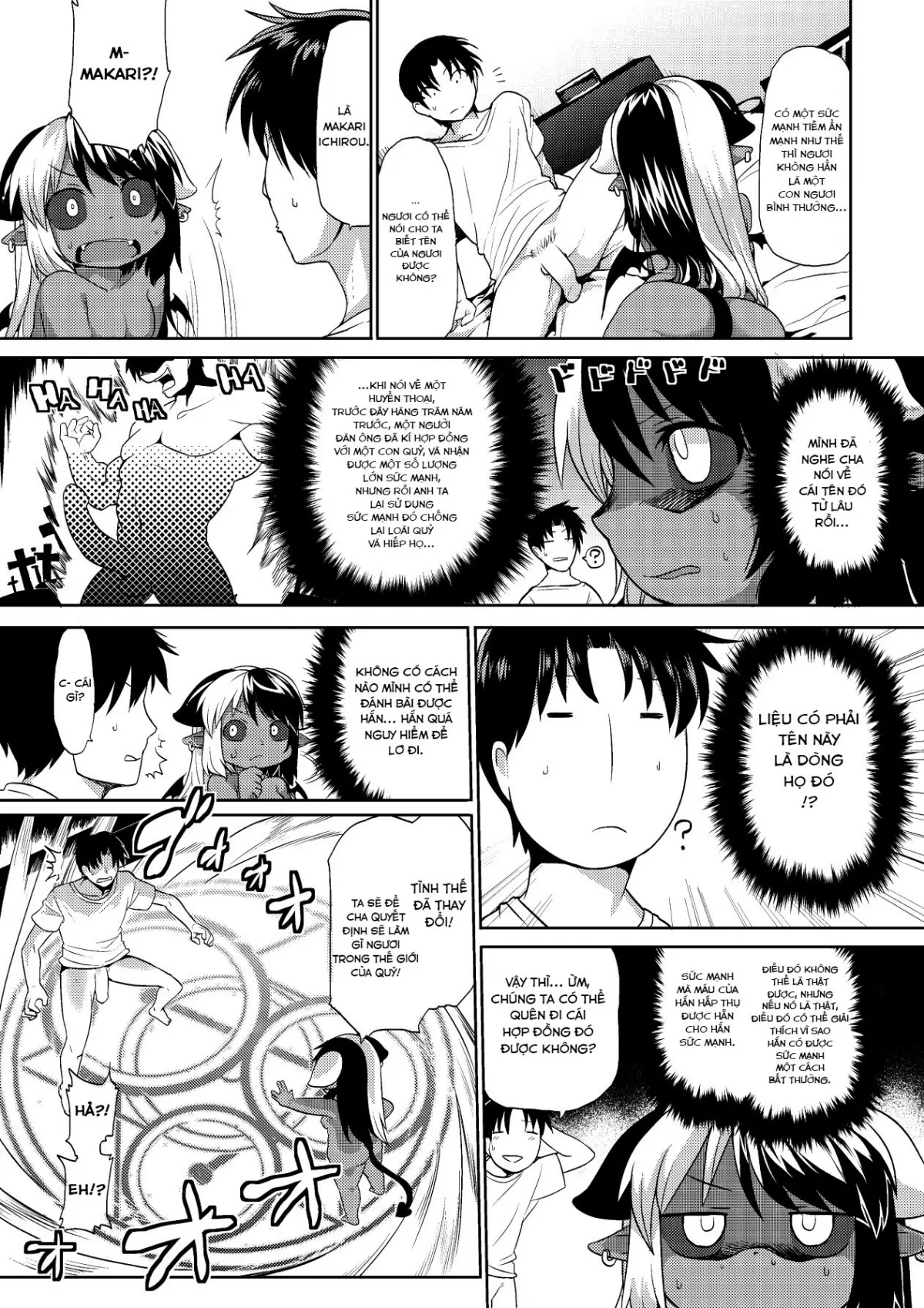 HentaiVN.net - Ảnh 20 - Kyou kara Hajimeru Kuro Majutsu [Ma Thuật Đen bắt đầu từ hôm nay] - Chap 2