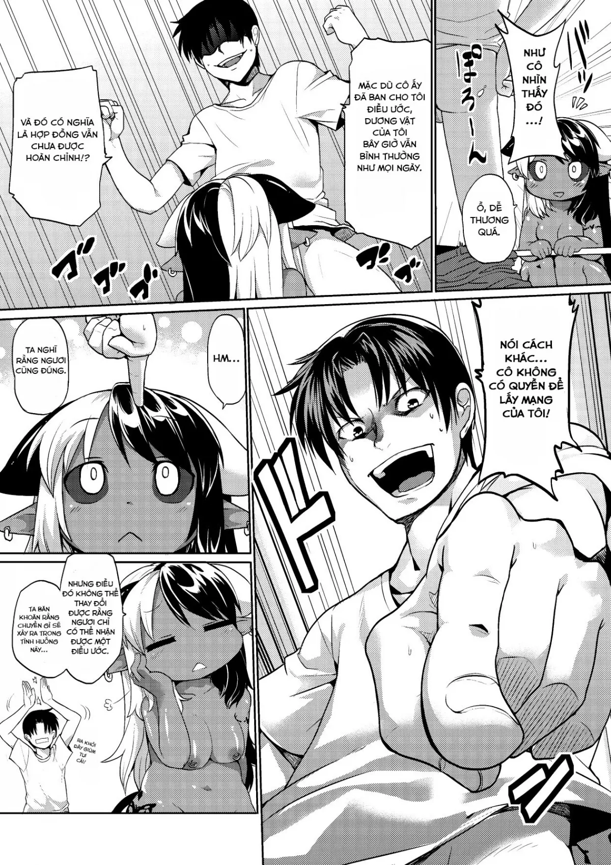 HentaiVN.net - Ảnh 6 - Kyou kara Hajimeru Kuro Majutsu [Ma Thuật Đen bắt đầu từ hôm nay] - Chap 2