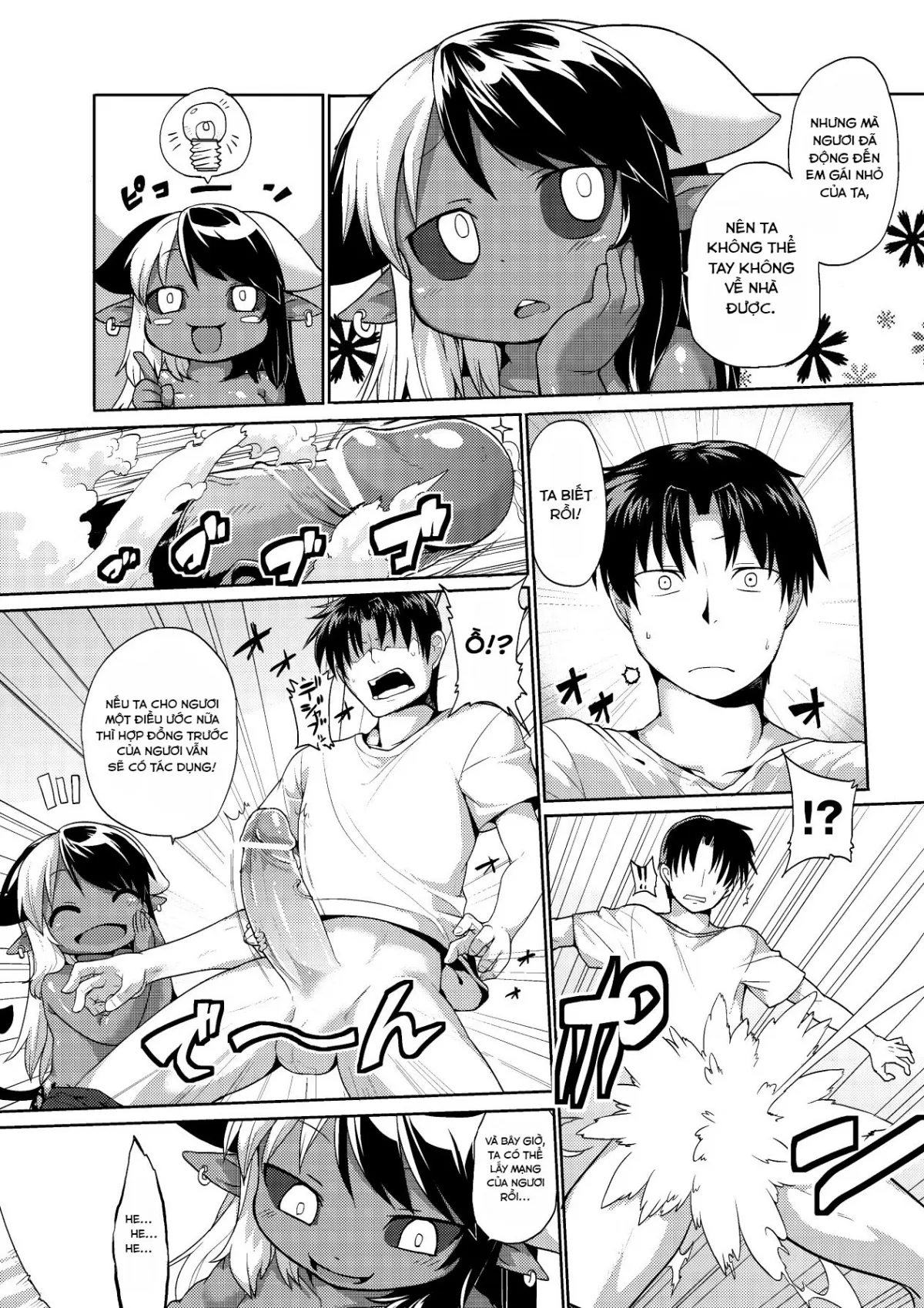 HentaiVN.net - Ảnh 7 - Kyou kara Hajimeru Kuro Majutsu [Ma Thuật Đen bắt đầu từ hôm nay] - Chap 2