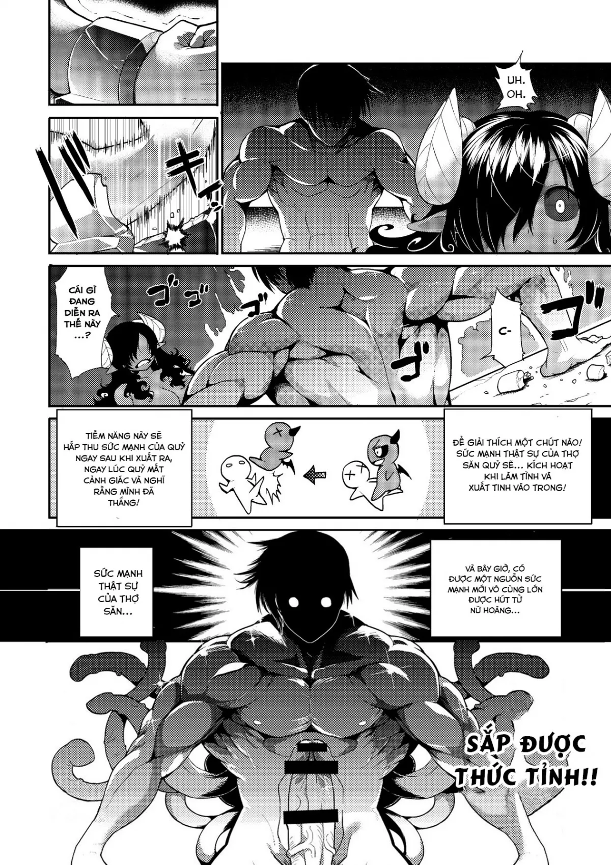 HentaiVN.net - Ảnh 17 - Kyou kara Hajimeru Kuro Majutsu [Ma Thuật Đen bắt đầu từ hôm nay] - Chap 3