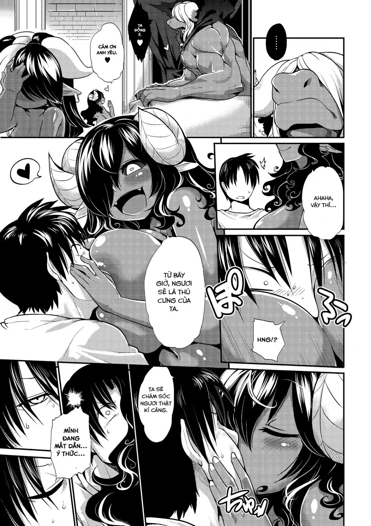 HentaiVN.net - Ảnh 4 - Kyou kara Hajimeru Kuro Majutsu [Ma Thuật Đen bắt đầu từ hôm nay] - Chap 3