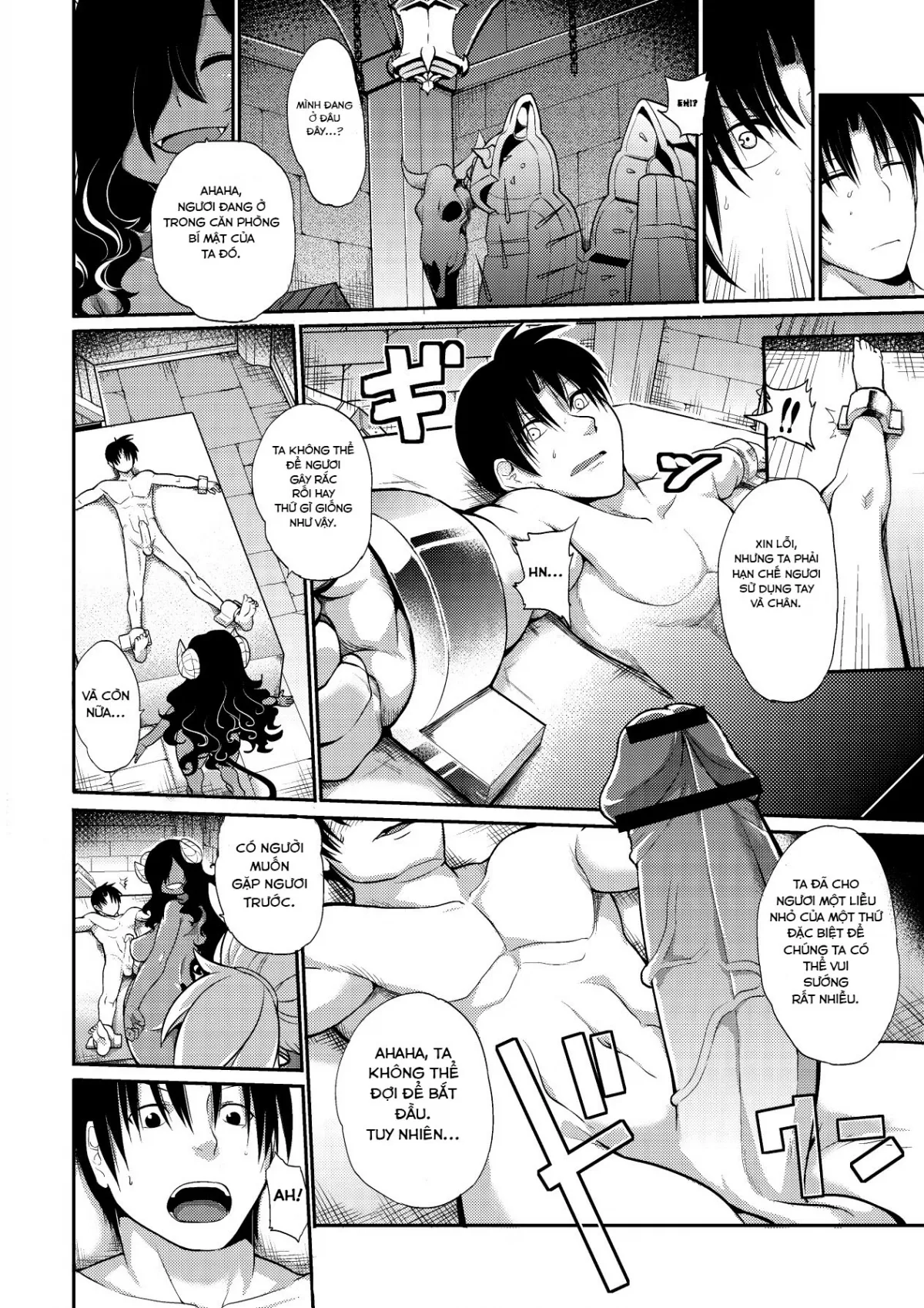 HentaiVN.net - Ảnh 5 - Kyou kara Hajimeru Kuro Majutsu [Ma Thuật Đen bắt đầu từ hôm nay] - Chap 3