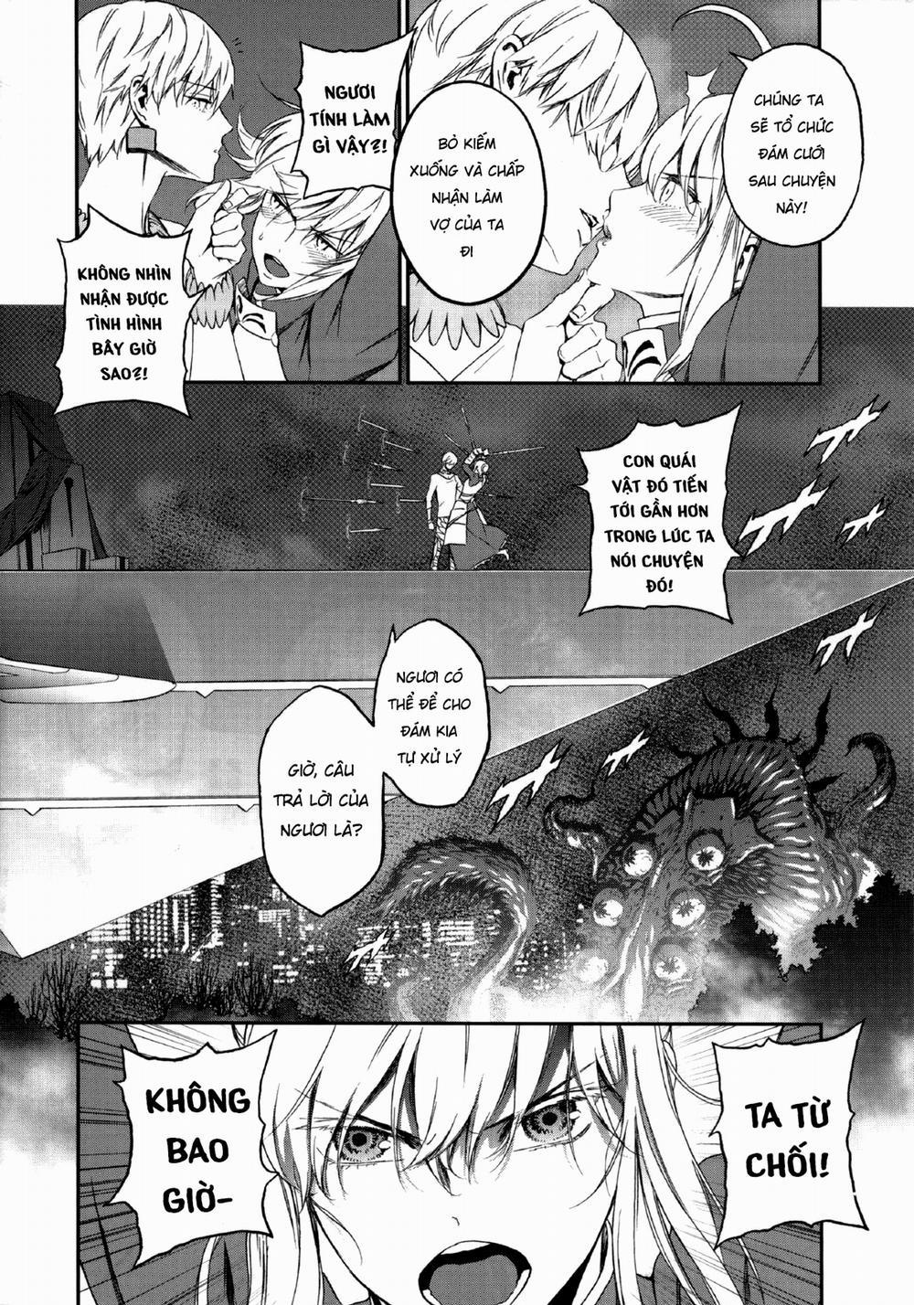 HentaiVN.net - Ảnh 4 - Make the Noble King of Knights Fall Into a Simple Woman (Fate/Zero) [Kedakaki Kishiou o tada Hitori no Onna ni Otosu; 気高き騎士王をただ一人の女に墜とす (Fate/Zero)] - Oneshot