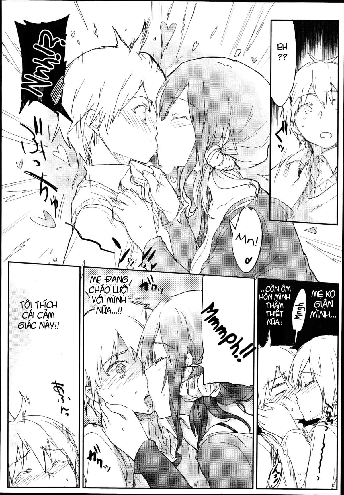 HentaiVN.net - Ảnh 11 - Giri no Hahaoya ga Ero Sugiru Ken [義理の母親がエロすぎる件] - Oneshot