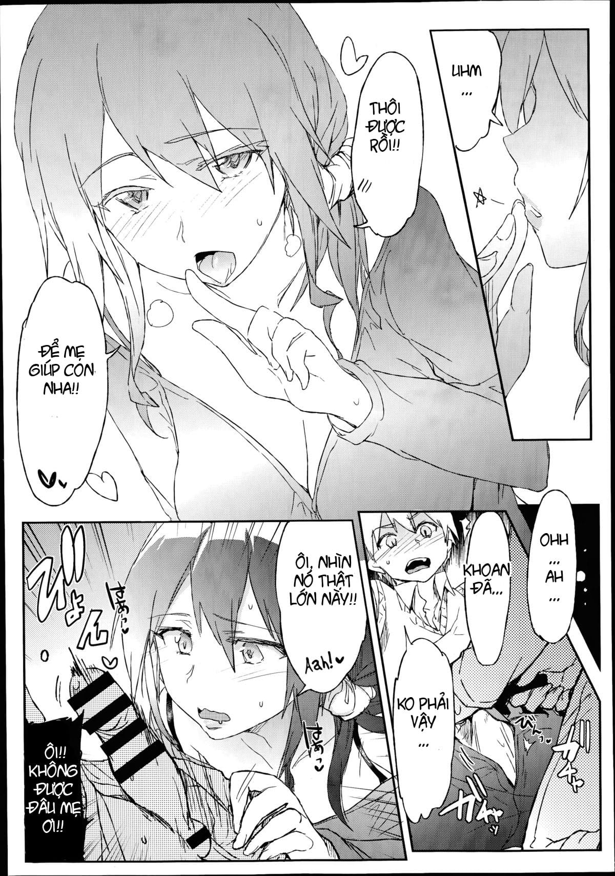 HentaiVN.net - Ảnh 14 - Giri no Hahaoya ga Ero Sugiru Ken [義理の母親がエロすぎる件] - Oneshot