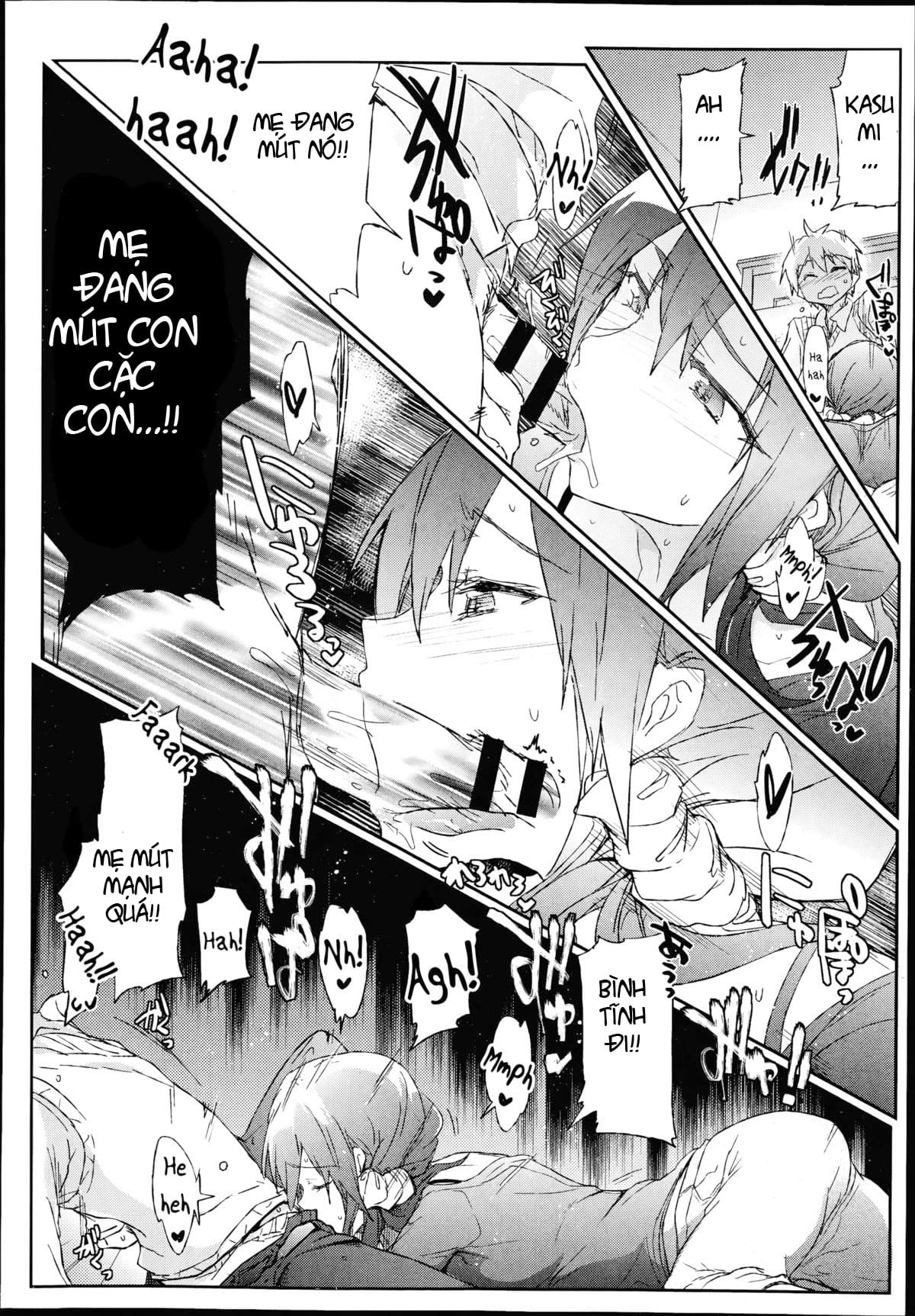 HentaiVN.net - Ảnh 15 - Giri no Hahaoya ga Ero Sugiru Ken [義理の母親がエロすぎる件] - Oneshot