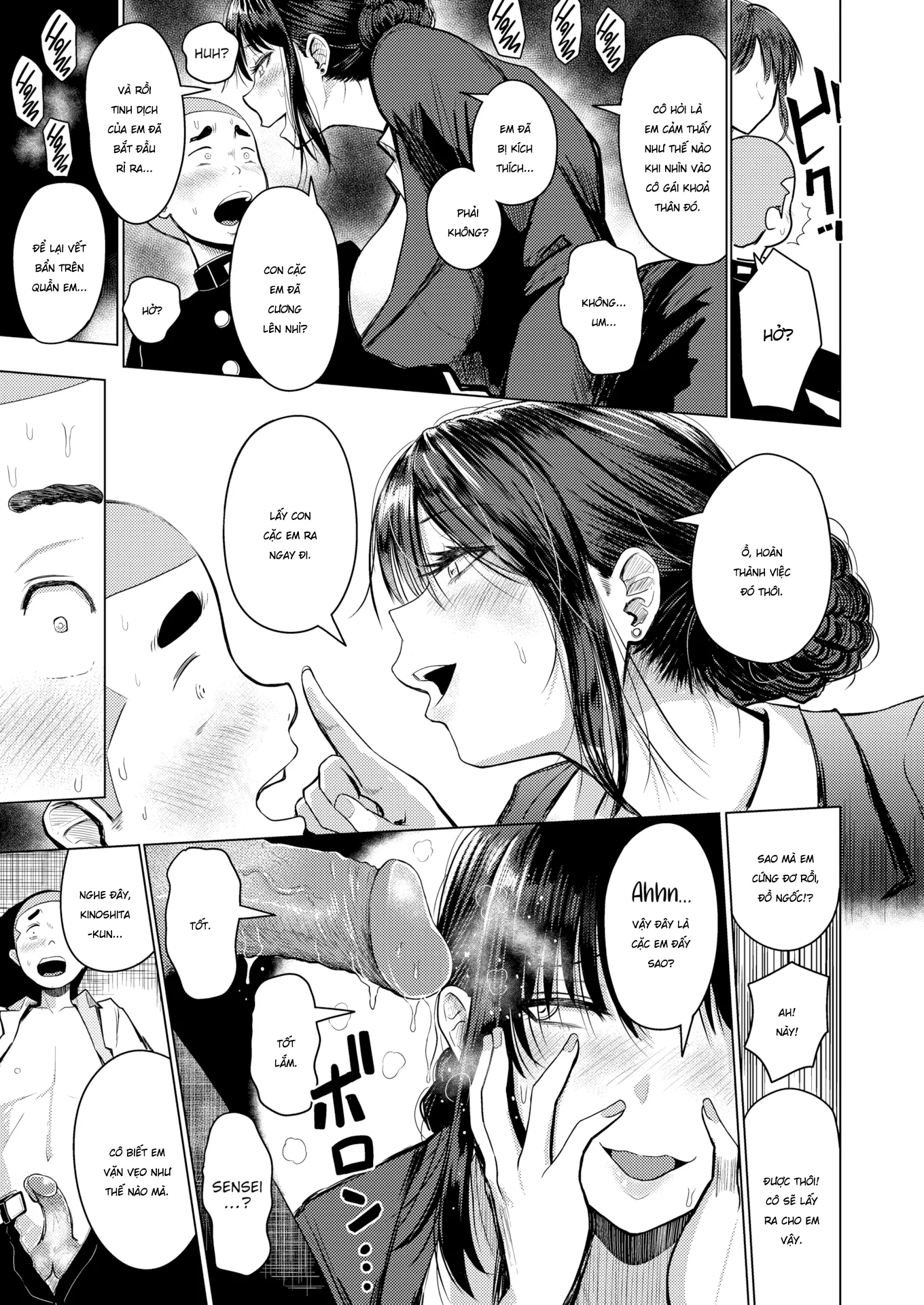 HentaiVN.net - Ảnh 9 - Địt Tung Lồn Bà Giáo [Sensei & Masaru-kun] - Oneshot