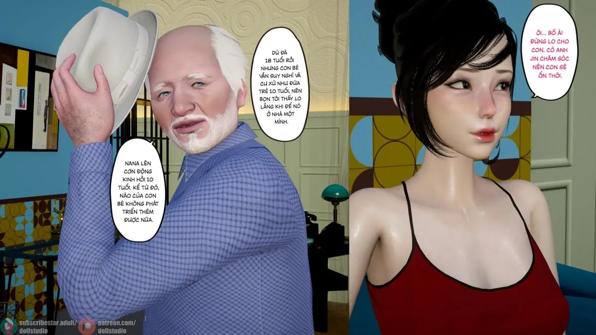 HentaiVN.net - Ảnh 4 - 3D Comic - Life sentence chapter 2 - Chap 2