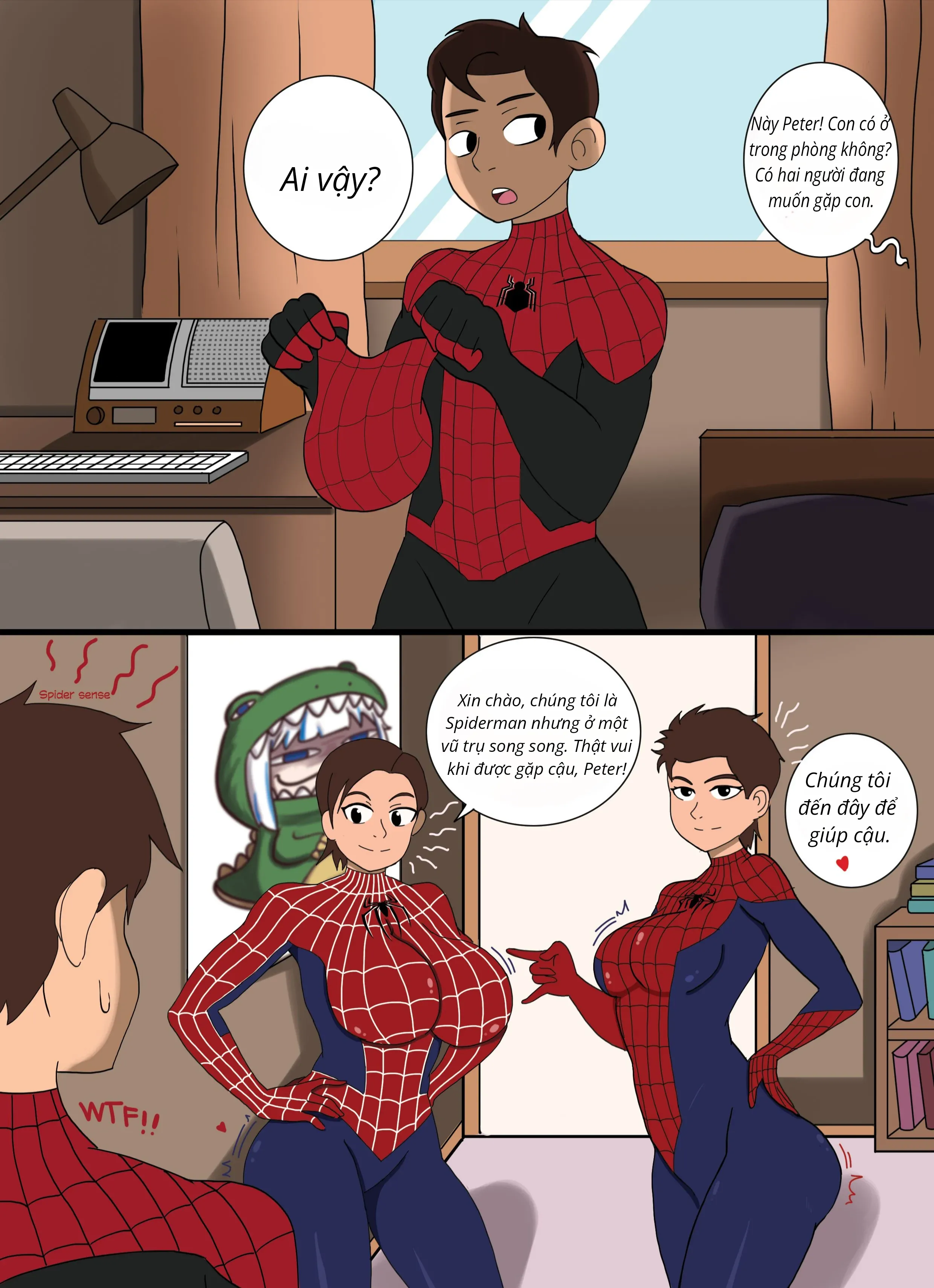 HentaiVN.net - Ảnh 1 - Spider-Man: Spider Army - Oneshot