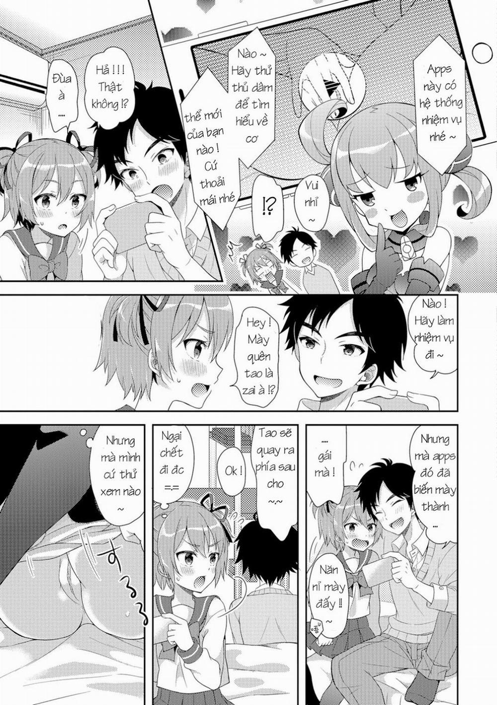 HentaiVN.net - Ảnh 3 - Nyotaika Appli [Feminisation App] - Oneshot