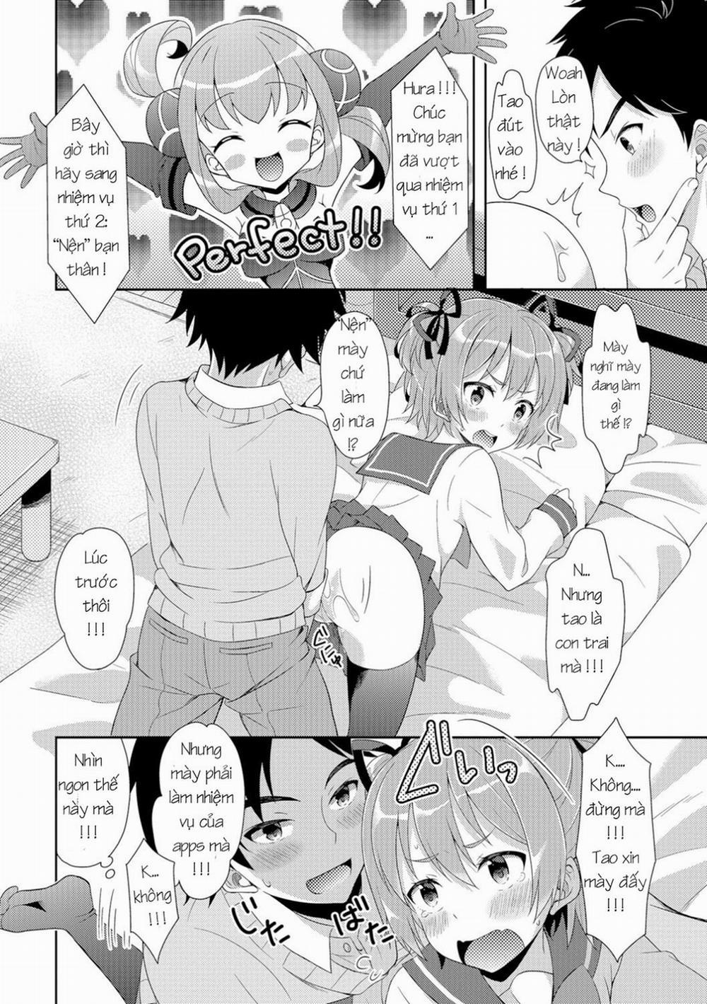 HentaiVN.net - Ảnh 6 - Nyotaika Appli [Feminisation App] - Oneshot