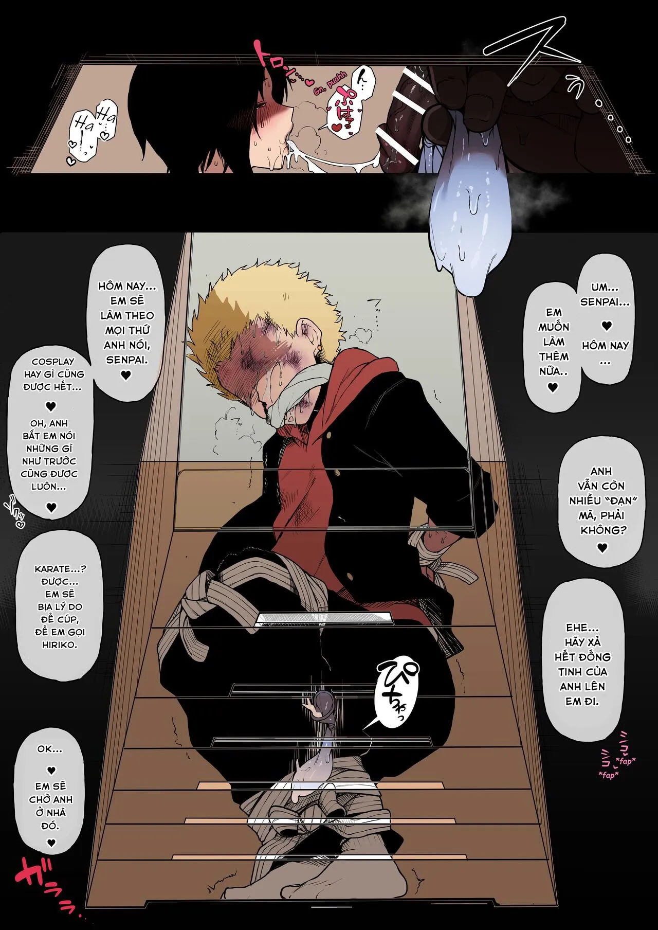 HentaiVN.net - Ảnh 16 - Kokujin no Tenkousei NTR ru [anh da đen cướp em gái] - Oneshot