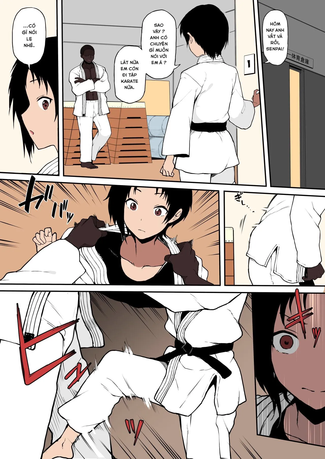 HentaiVN.net - Ảnh 6 - Kokujin no Tenkousei NTR ru [anh da đen cướp em gái] - Oneshot