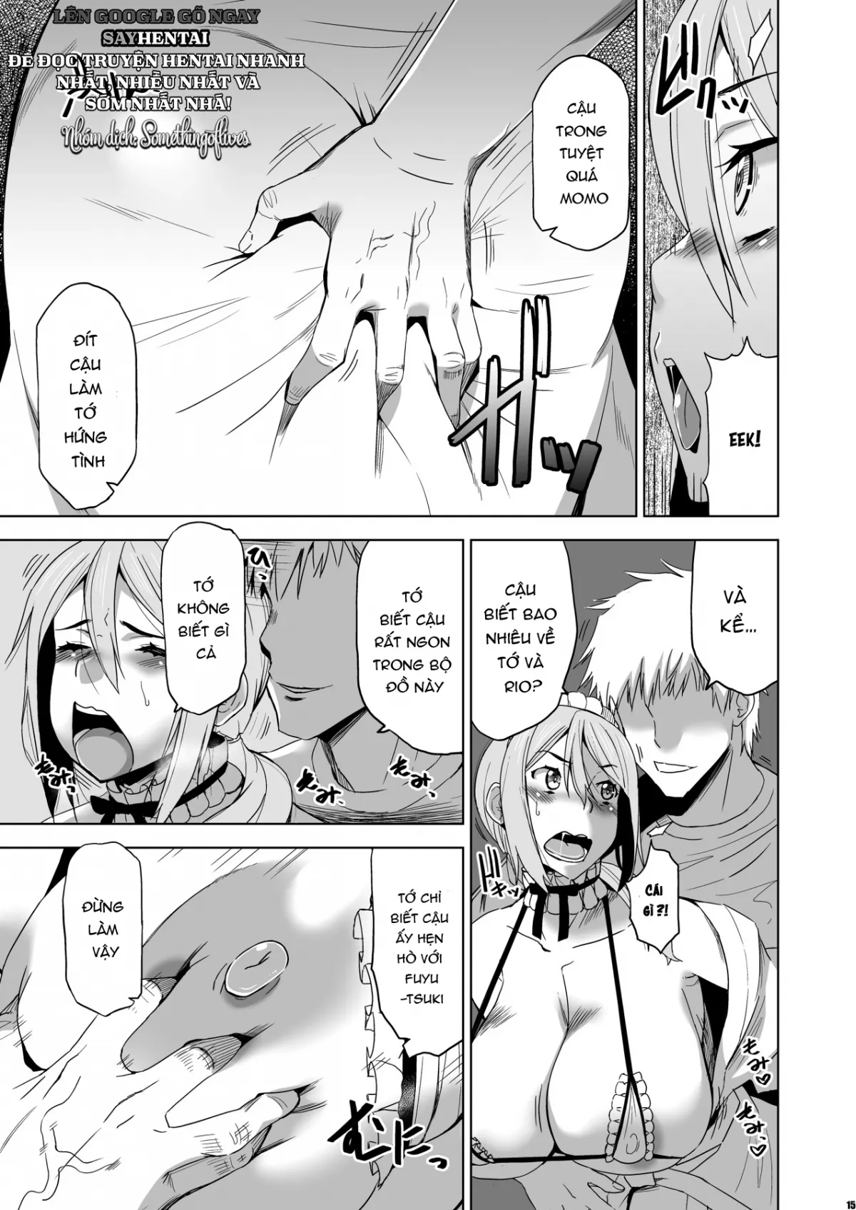 HentaiVN.net - Ảnh 14 - You Were Taken Gently Side Story -Momota Nanoha- [Kimi wa Yasashiku Netorareru Gaiden -Momota Nanoha-] - Chap 1