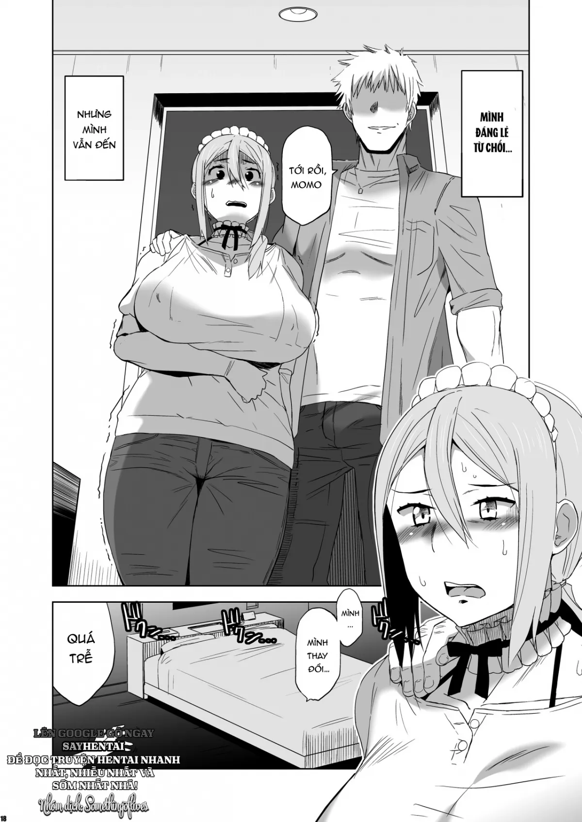 HentaiVN.net - Ảnh 17 - You Were Taken Gently Side Story -Momota Nanoha- [Kimi wa Yasashiku Netorareru Gaiden -Momota Nanoha-] - Chap 1
