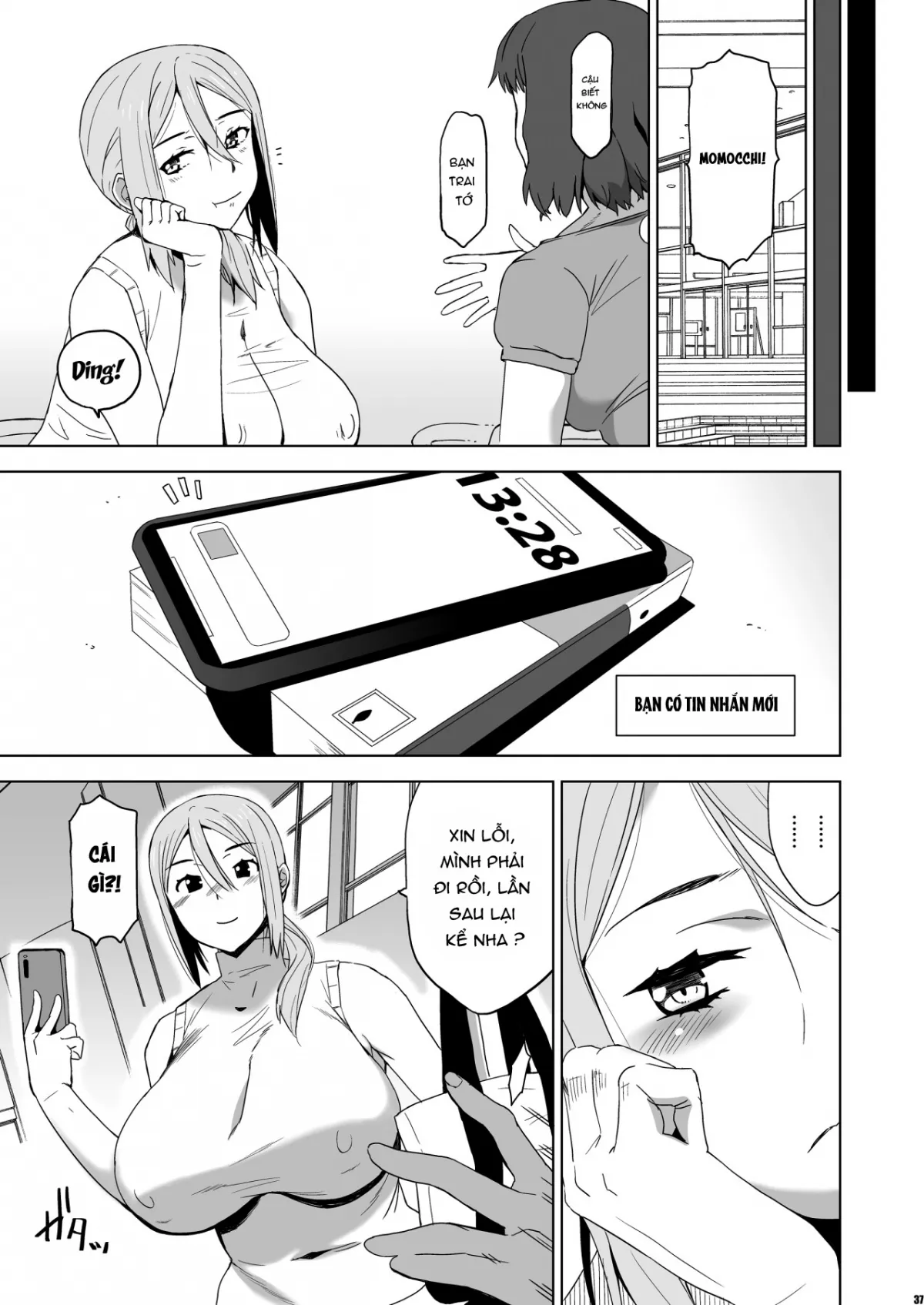 HentaiVN.net - Ảnh 36 - You Were Taken Gently Side Story -Momota Nanoha- [Kimi wa Yasashiku Netorareru Gaiden -Momota Nanoha-] - Chap 1