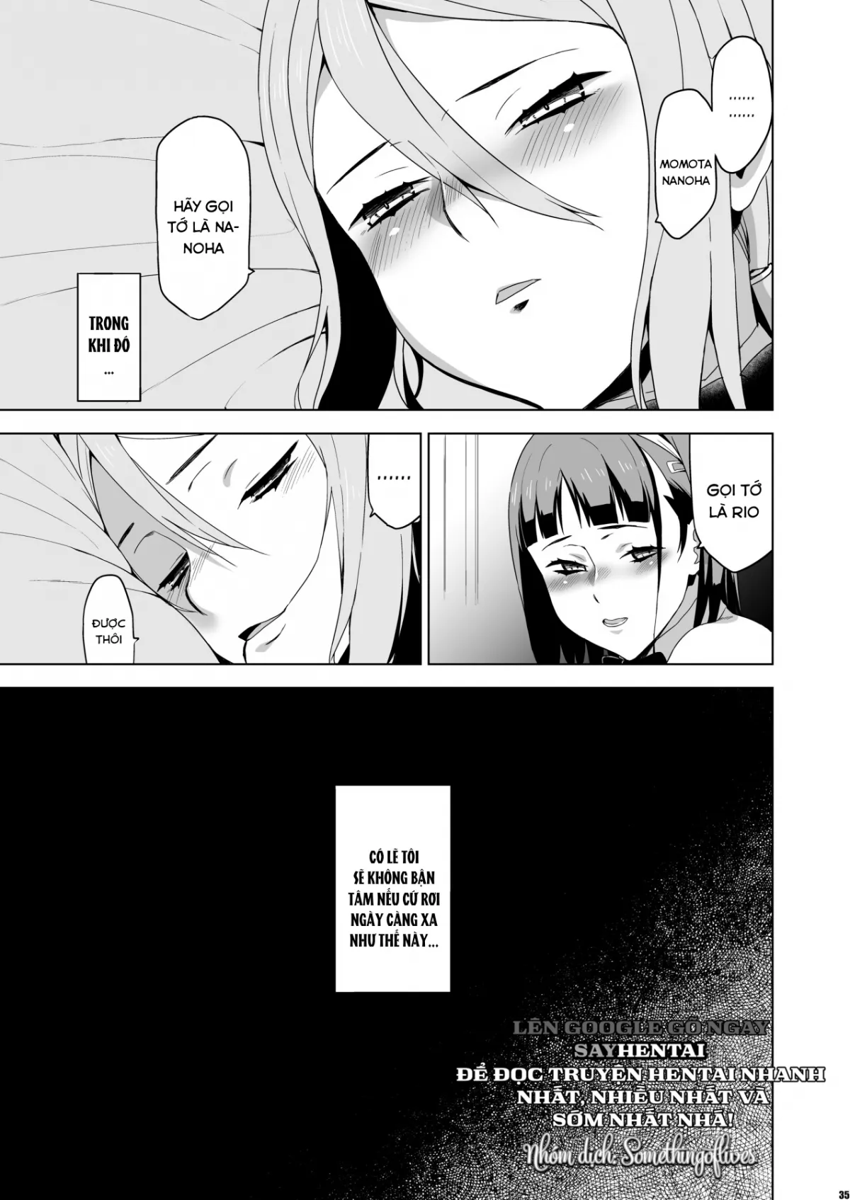 HentaiVN.net - Ảnh 34 - You Were Taken Gently Side Story -Momota Nanoha- [Kimi wa Yasashiku Netorareru Gaiden -Momota Nanoha-] - Chap 2