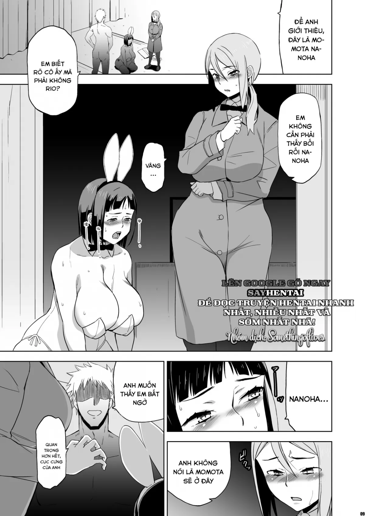 HentaiVN.net - Ảnh 8 - You Were Taken Gently Side Story -Momota Nanoha- [Kimi wa Yasashiku Netorareru Gaiden -Momota Nanoha-] - Chap 2