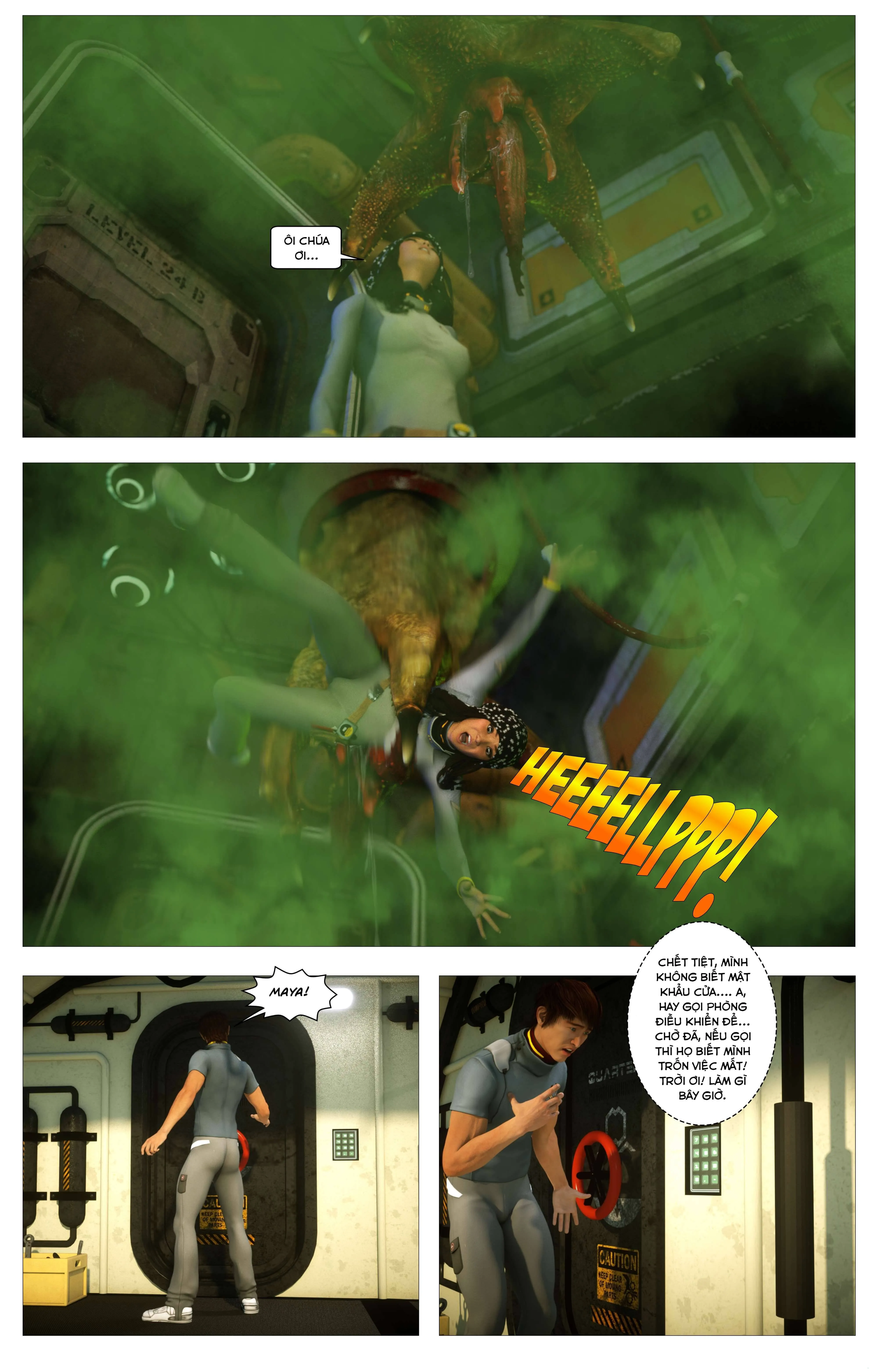 HentaiVN.net - Ảnh 10 - Shadow Ranger Zero 2: Giữa hai thế giới [Shadow Ranger Zero 2:] - Chap 2