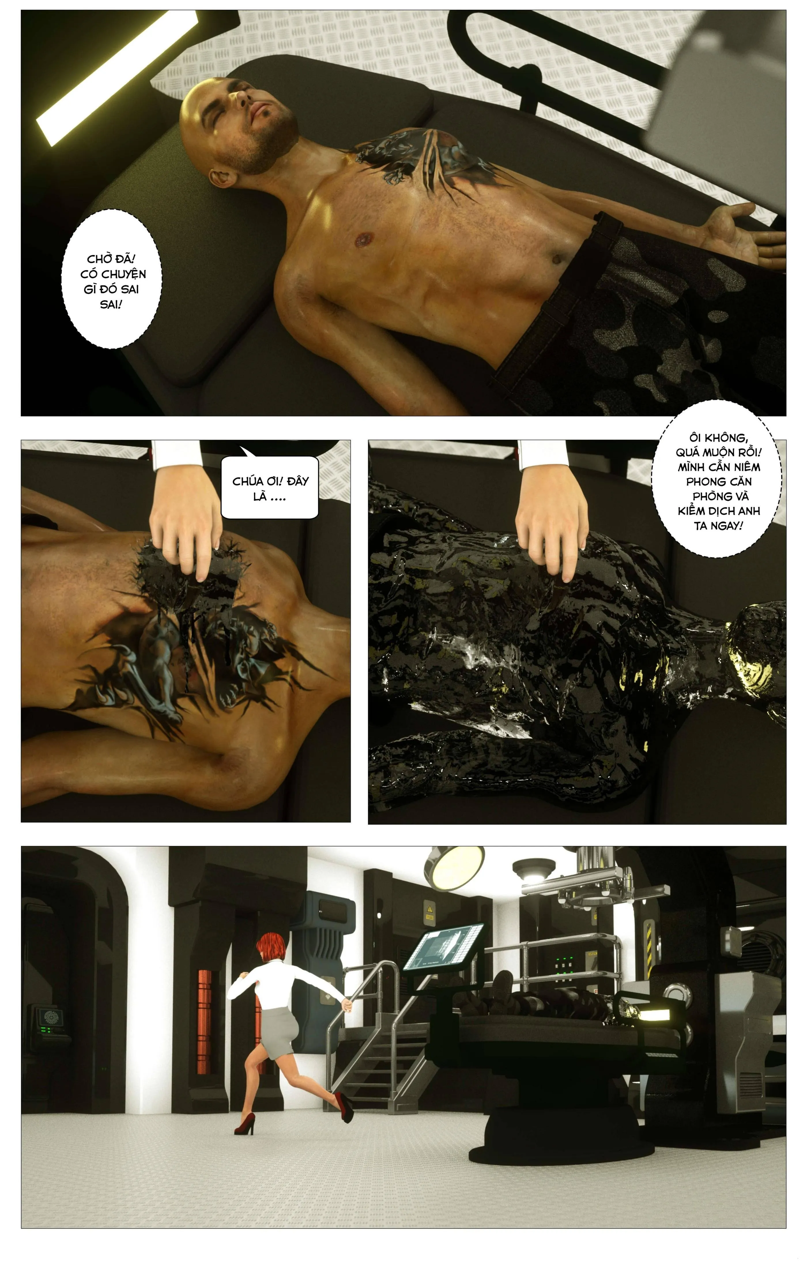 HentaiVN.net - Ảnh 19 - Shadow Ranger Zero 2: Giữa hai thế giới [Shadow Ranger Zero 2:] - Chap 2