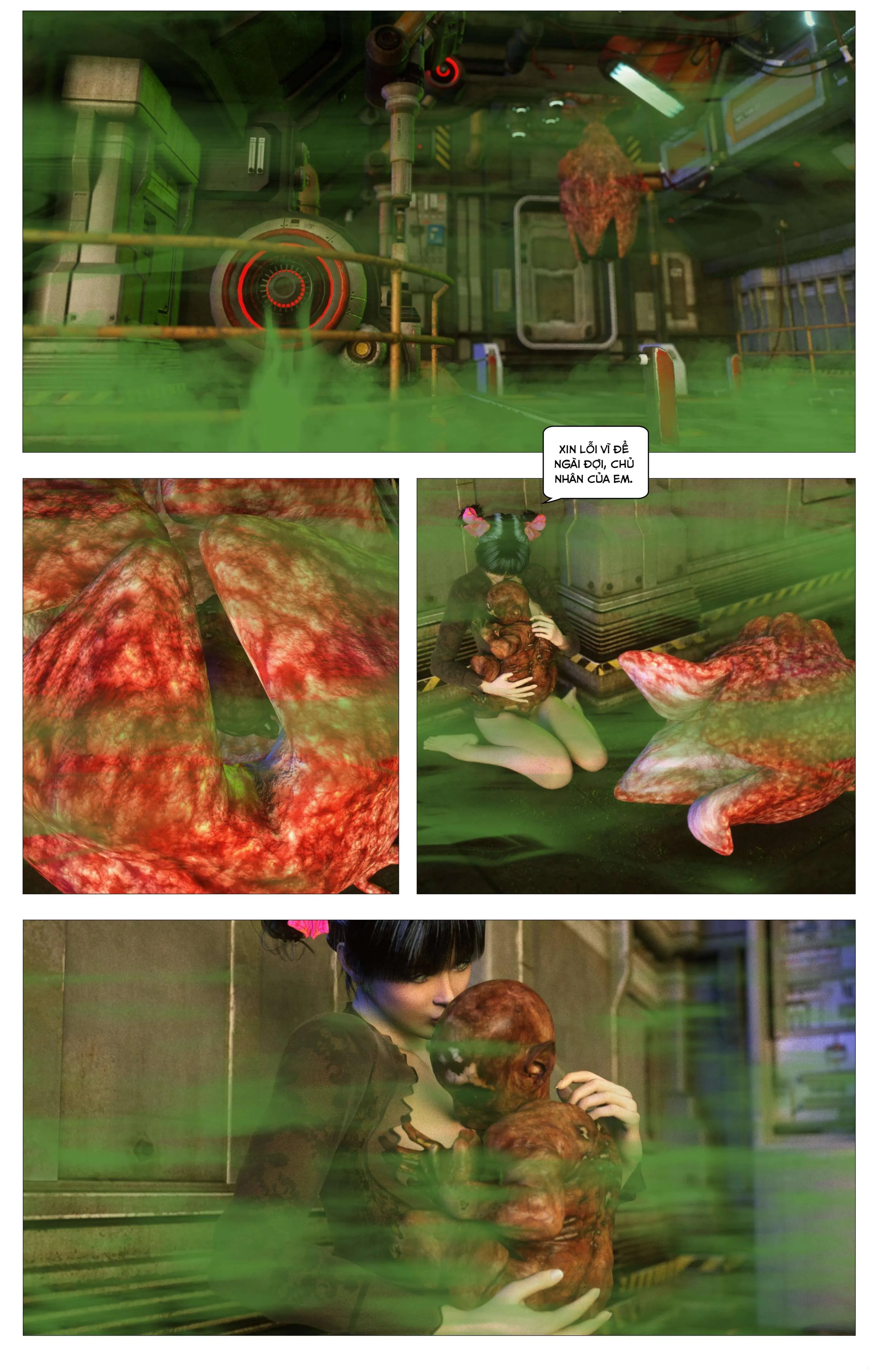 HentaiVN.net - Ảnh 8 - Shadow Ranger Zero 2: Giữa hai thế giới [Shadow Ranger Zero 2:] - Chap 2