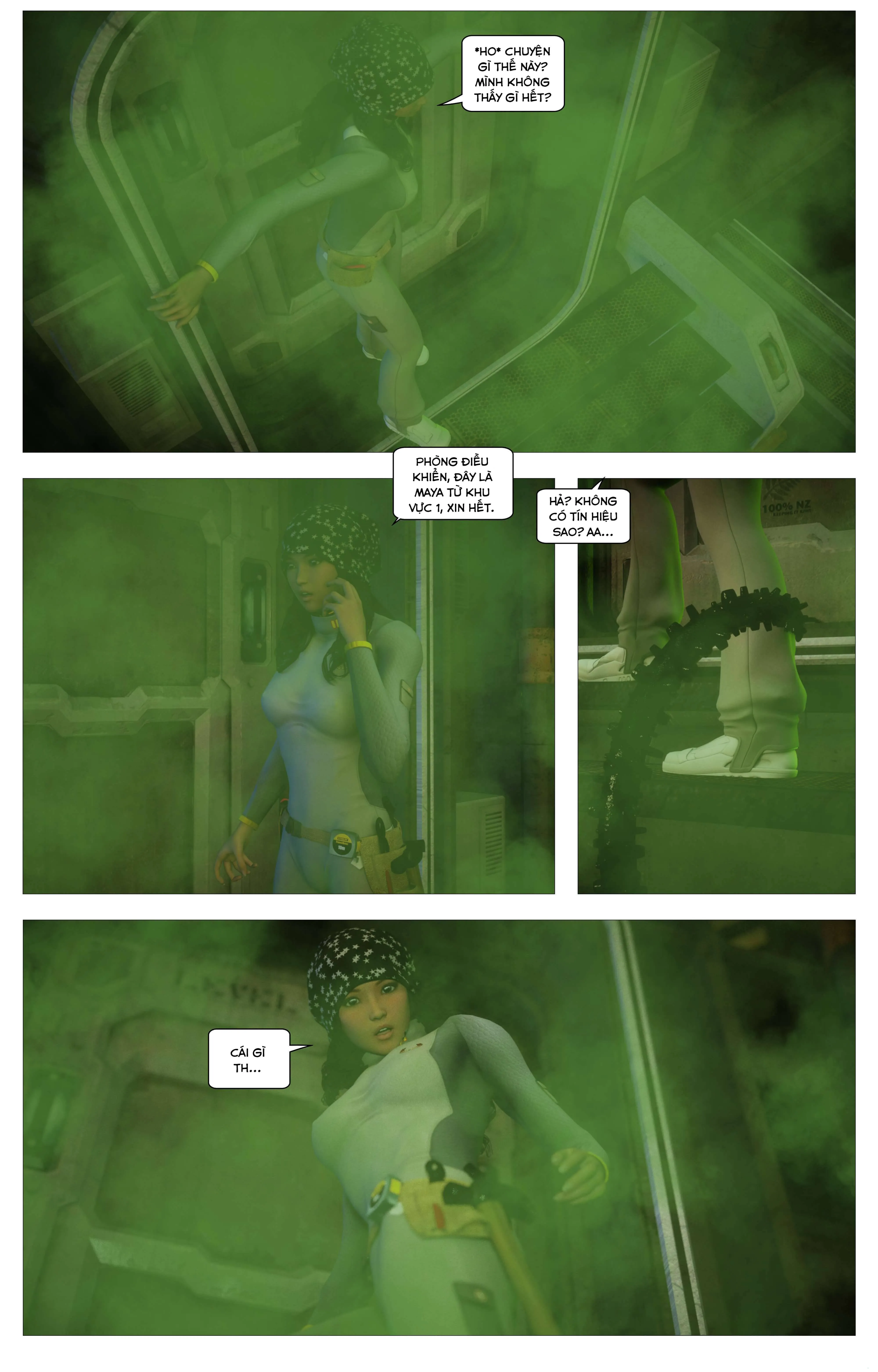 HentaiVN.net - Ảnh 9 - Shadow Ranger Zero 2: Giữa hai thế giới [Shadow Ranger Zero 2:] - Chap 2
