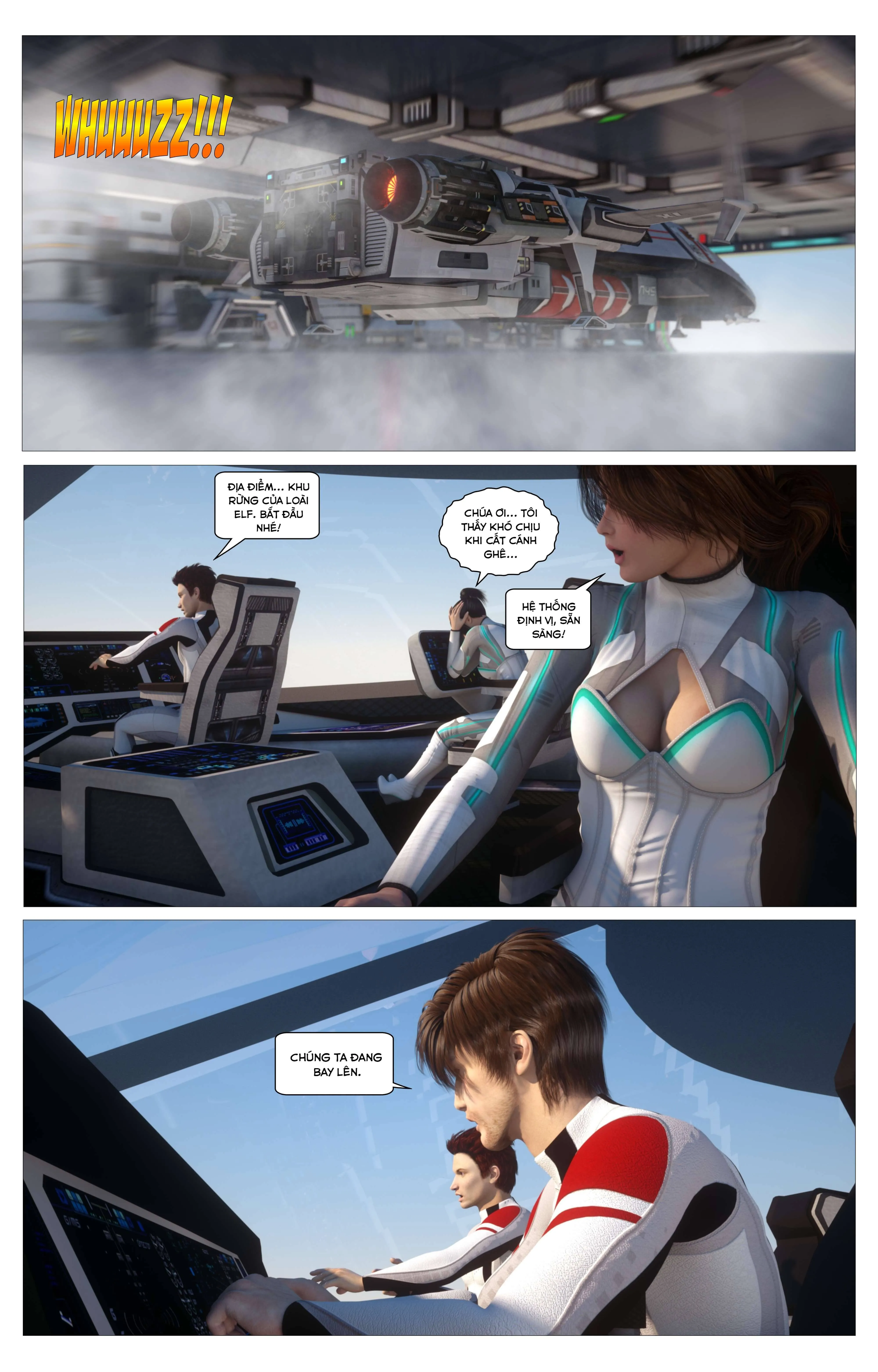 HentaiVN.net - Ảnh 5 - Shadow Ranger Zero 2: Giữa hai thế giới [Shadow Ranger Zero 2:] - Chap 3