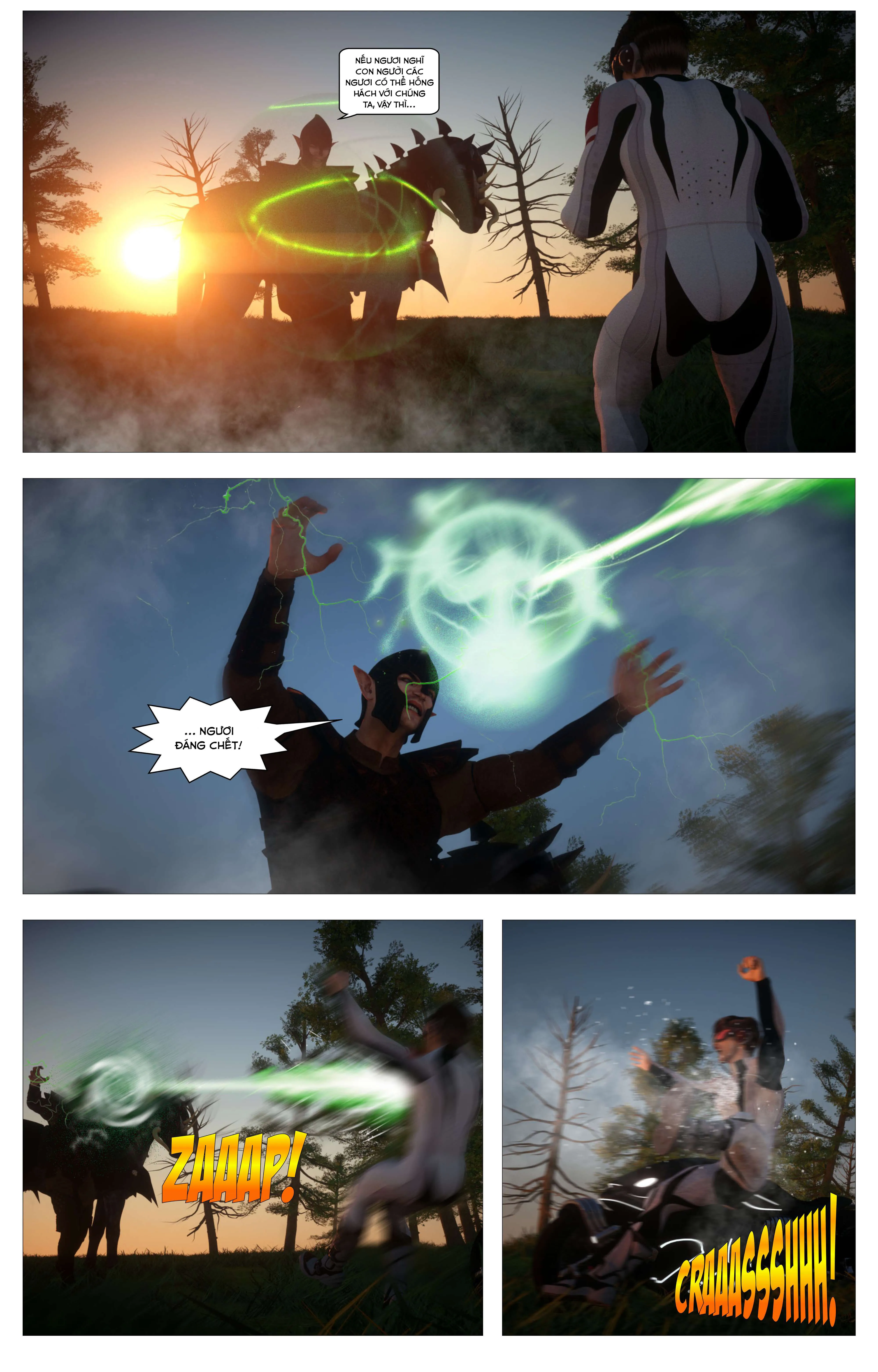 HentaiVN.net - Ảnh 21 - Shadow Ranger Zero 2: Giữa hai thế giới [Shadow Ranger Zero 2:] - Chap 8