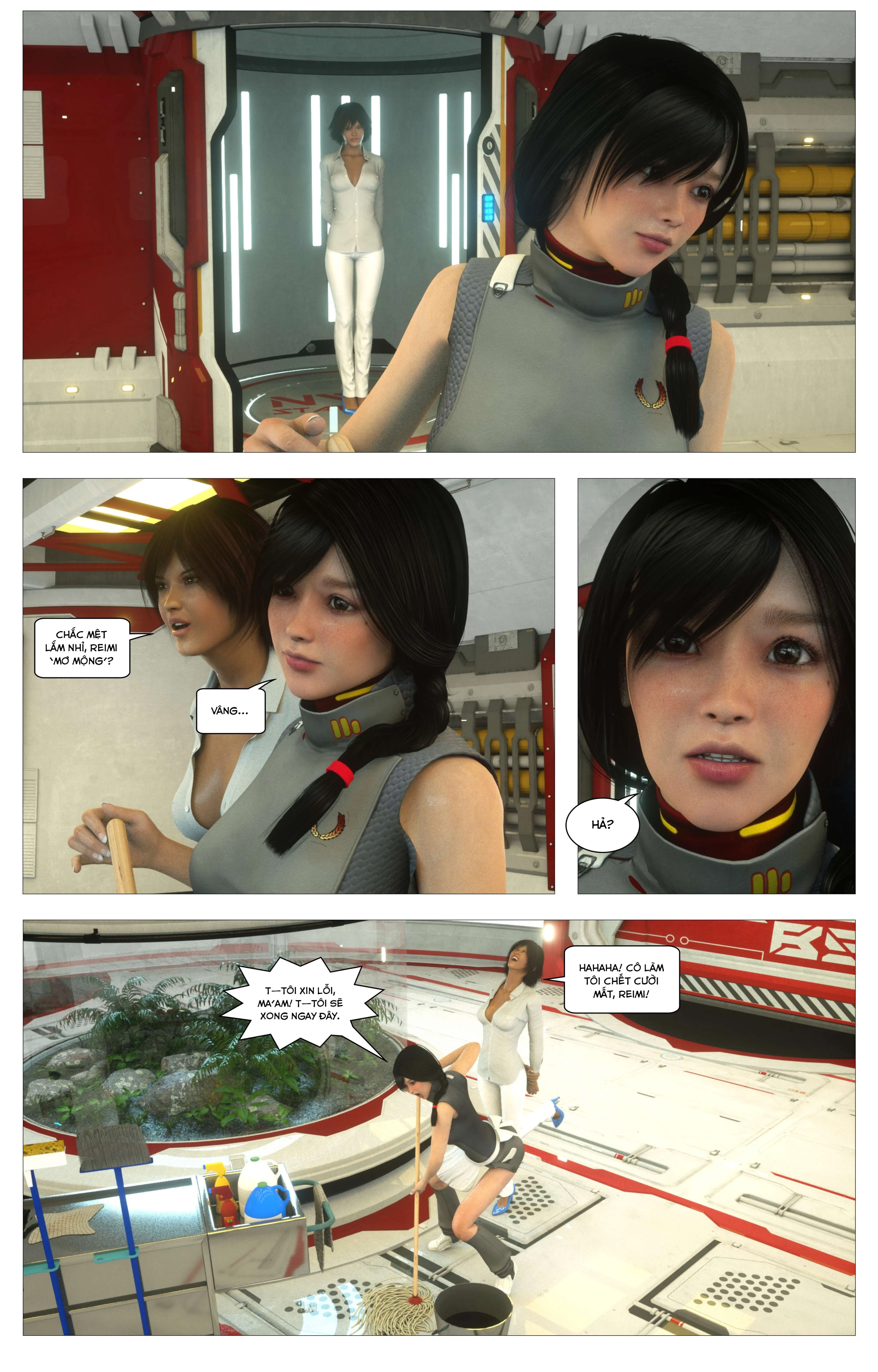 HentaiVN.net - Ảnh 5 - Shadow Ranger Zero 2: Giữa hai thế giới [Shadow Ranger Zero 2:] - Chap 8