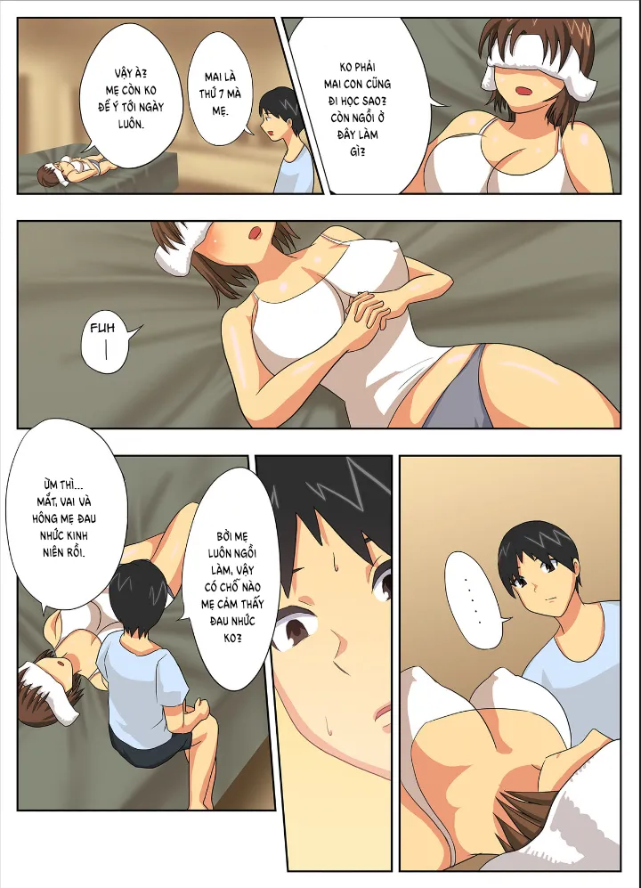 HentaiVN.net - Ảnh 18 - My Mother Is Impossible With Such A Lewd Body! [Konna Sukebe Na Karada De Hahaoya Wa Muri Daro!] - Oneshot.