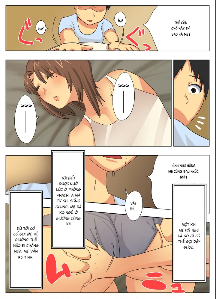HentaiVN.net - Ảnh 21 - My Mother Is Impossible With Such A Lewd Body! [Konna Sukebe Na Karada De Hahaoya Wa Muri Daro!] - Oneshot.