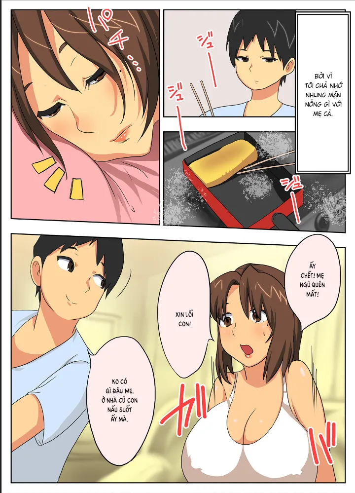 HentaiVN.net - Ảnh 7 - My Mother Is Impossible With Such A Lewd Body! [Konna Sukebe Na Karada De Hahaoya Wa Muri Daro!] - Oneshot.