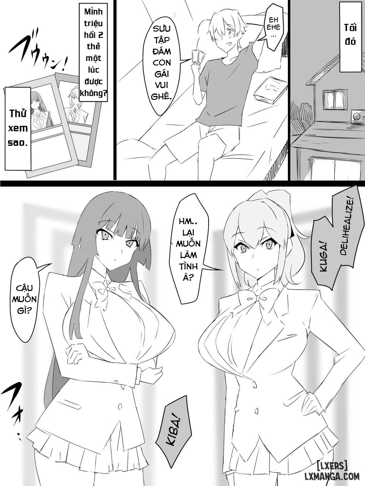 HentaiVN.net - Ảnh 19 - "Shoukanjuu DX DeliHealizer" ~Card kara Josei o Shoukan shite Ecchi suru Ohanashi - Oneshot