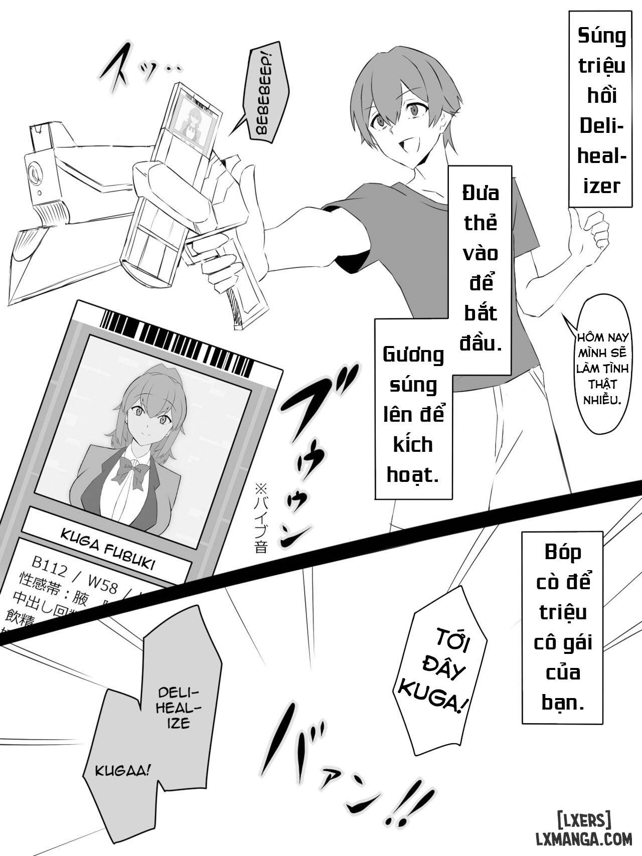 HentaiVN.net - Ảnh 2 - "Shoukanjuu DX DeliHealizer" ~Card kara Josei o Shoukan shite Ecchi suru Ohanashi - Oneshot