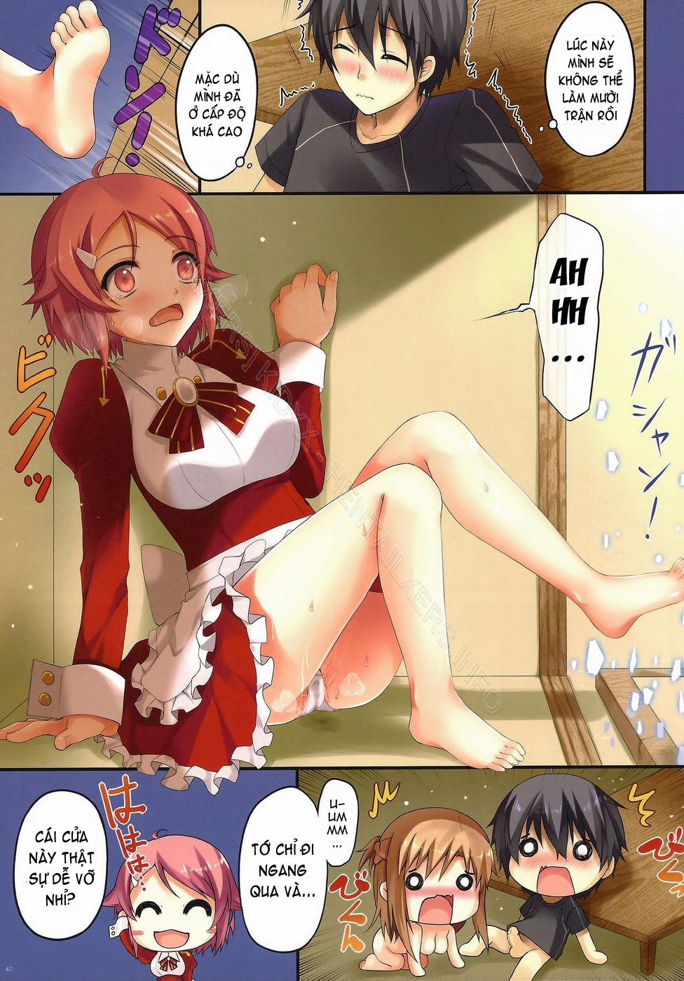 HentaiVN.net - Ảnh 16 - Cumming Inside Asuna 100% Raw (Sword Art Online) [アスナに100生中出しします] - Chap 2