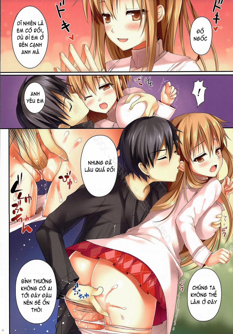 HentaiVN.net - Ảnh 24 - Cumming Inside Asuna 100% Raw (Sword Art Online) [アスナに100生中出しします] - Chap 2