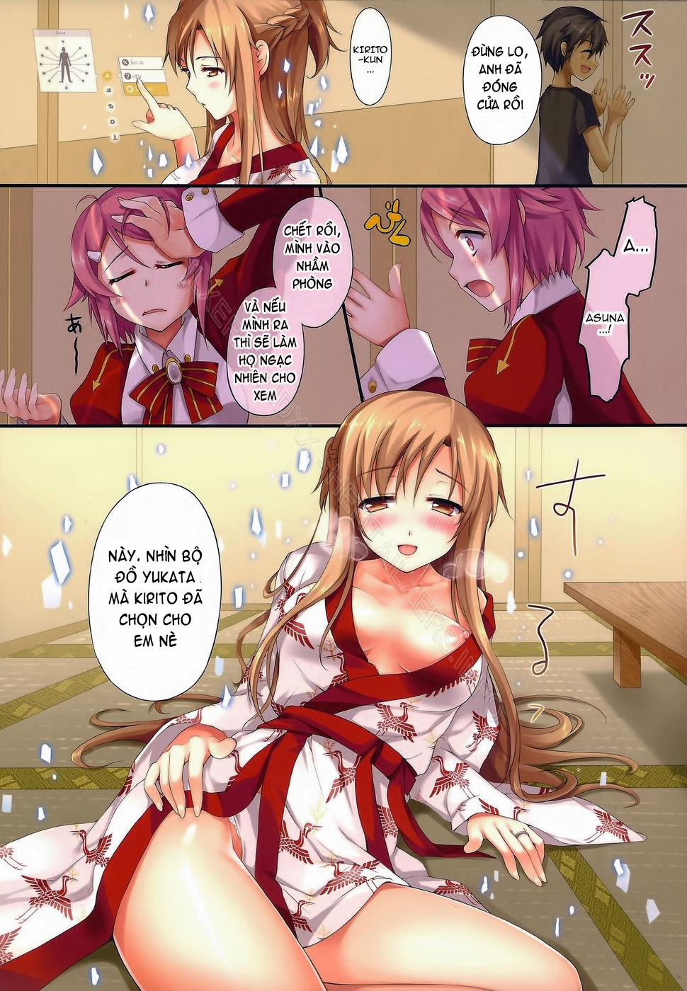 HentaiVN.net - Ảnh 6 - Cumming Inside Asuna 100% Raw (Sword Art Online) [アスナに100生中出しします] - Chap 2
