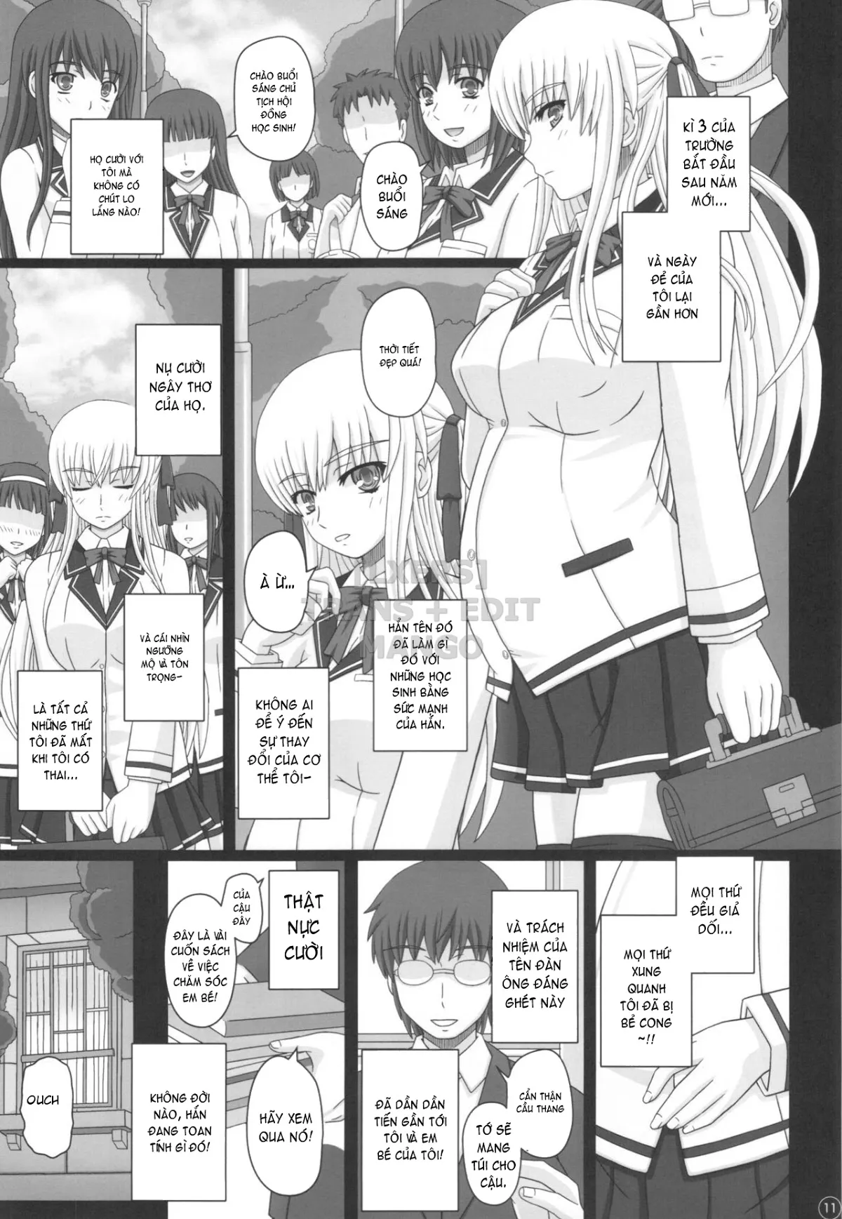 HentaiVN.net - Ảnh 11 - Katashibu 40-shuu - Chap 1