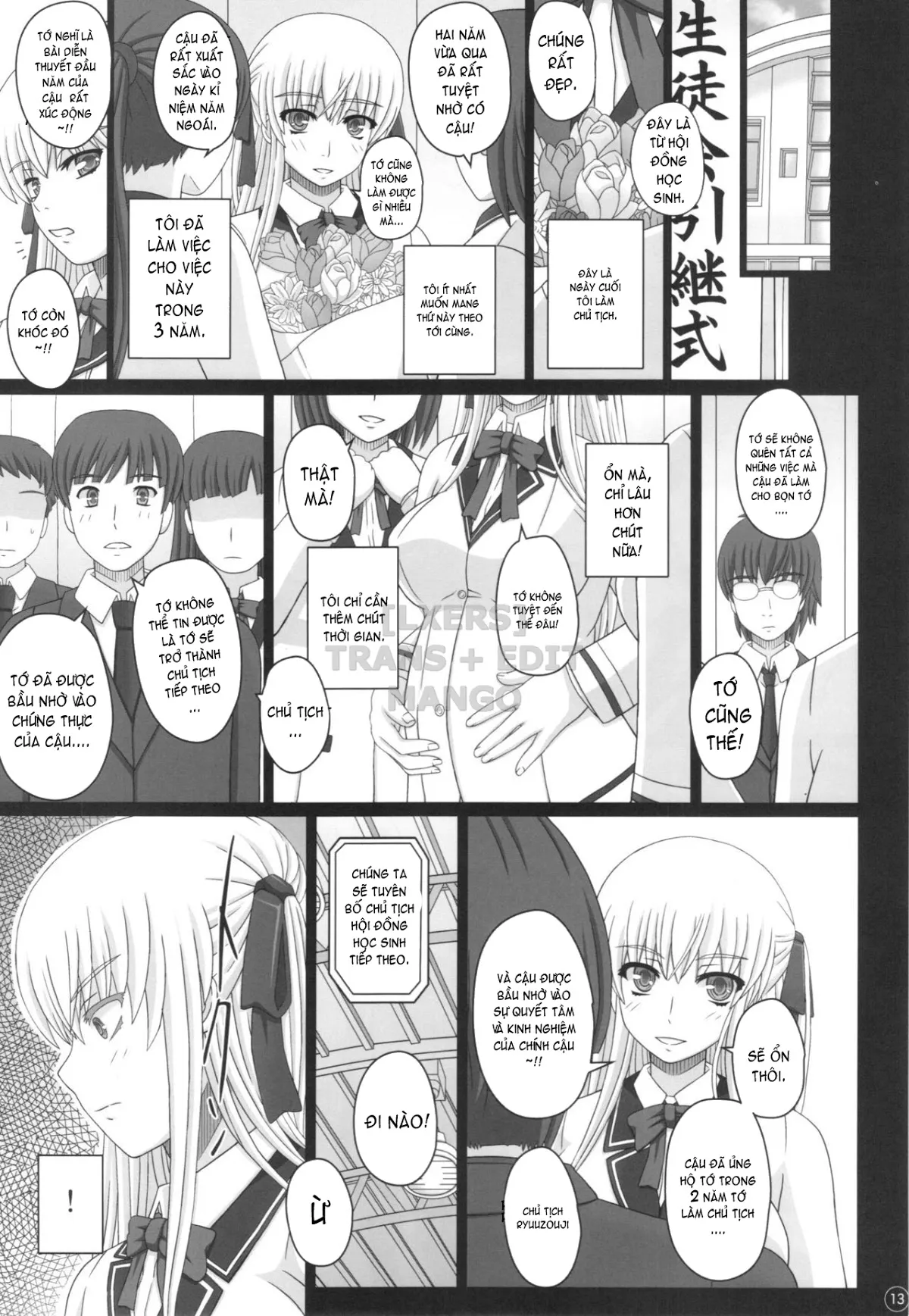 HentaiVN.net - Ảnh 13 - Katashibu 40-shuu - Chap 1