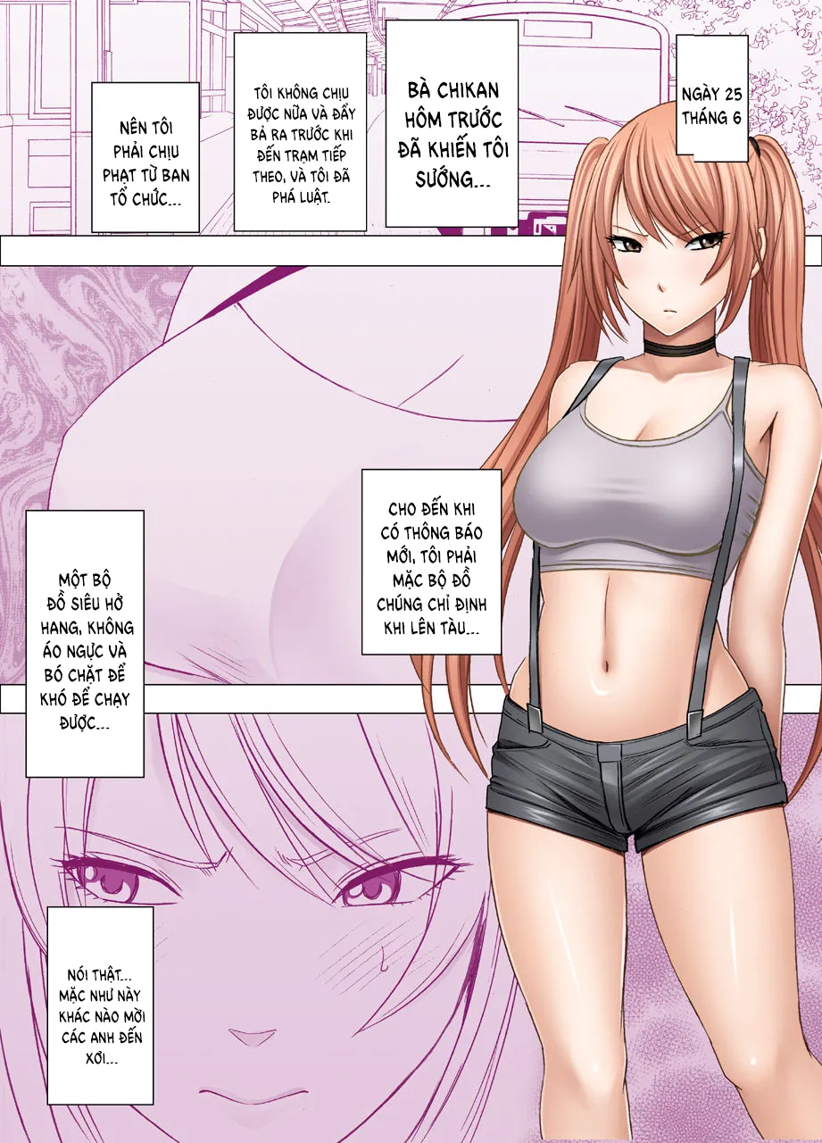 HentaiVN.net - Ảnh 12 - Densha no Naka de Onna o Ikaseru Kyougikai ni Sanka Saserareta Watashi no 1-nenkan no Kiroku [電車の中で女をイかせる競技会に参加させられた私の1年間の記録] - Chapter Two: The Obscene Game Has Begun