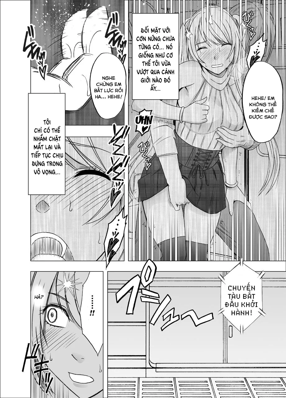 HentaiVN.net - Ảnh 8 - Densha no Naka de Onna o Ikaseru Kyougikai ni Sanka Saserareta Watashi no 1-nenkan no Kiroku [電車の中で女をイかせる競技会に参加させられた私の1年間の記録] - Chapter Two: The Obscene Game Has Begun
