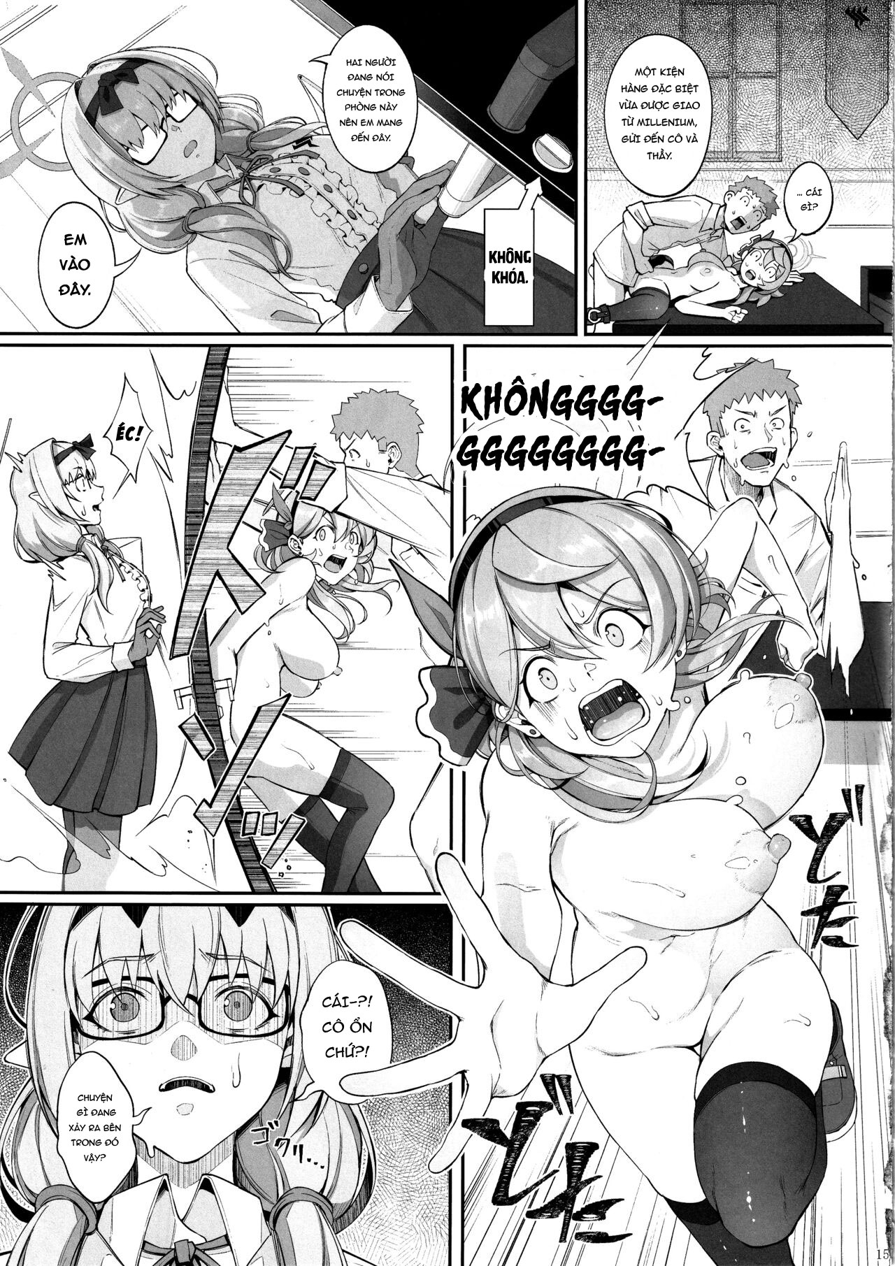 HentaiVN.net - Ảnh 16 - Gehenna no Meushi | The Cow of Gehenna (Blue Archive) - Oneshot