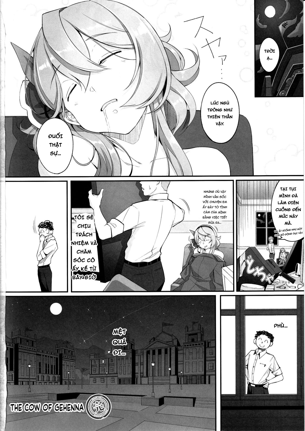 HentaiVN.net - Ảnh 25 - Gehenna no Meushi | The Cow of Gehenna (Blue Archive) - Oneshot