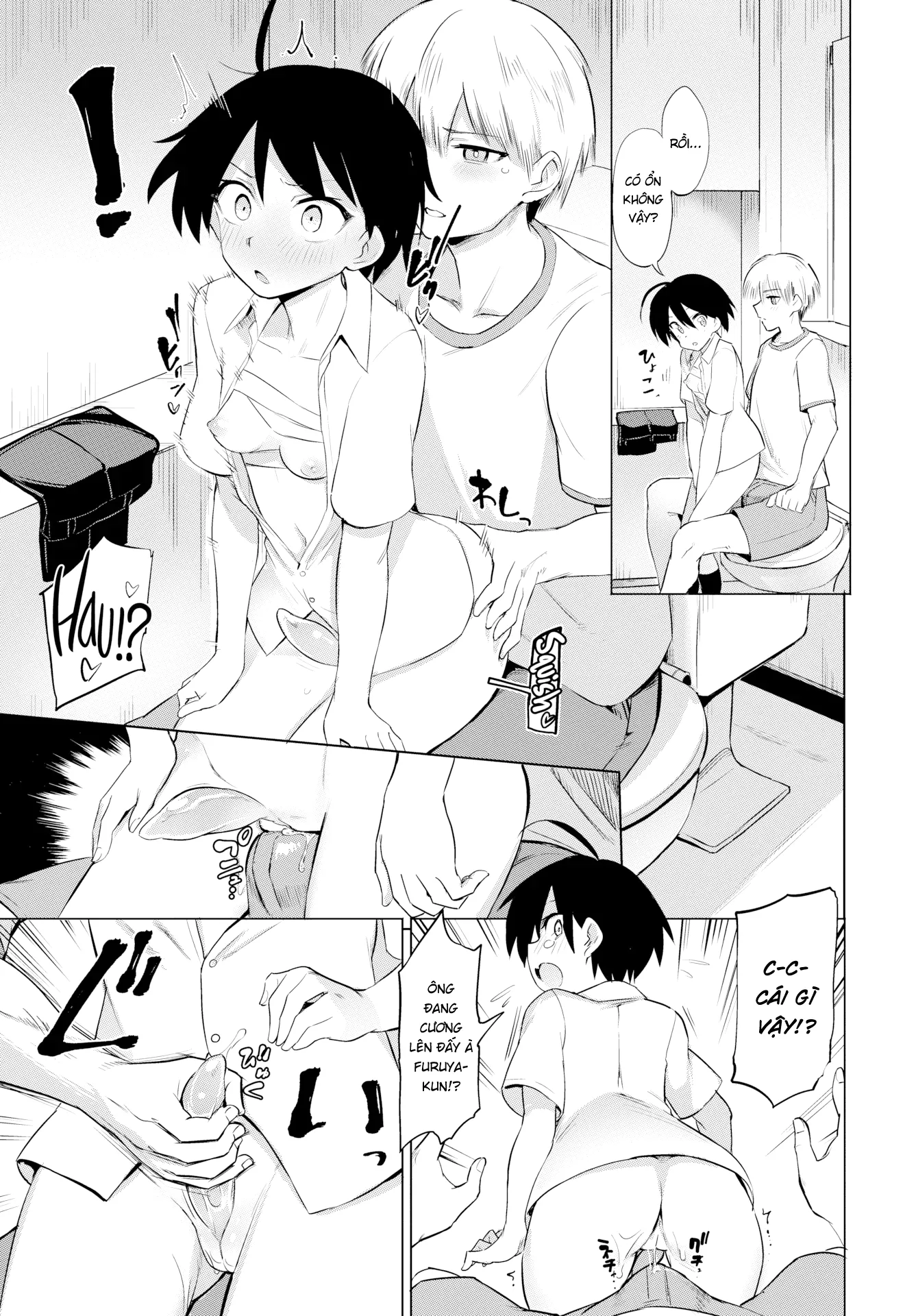 HentaiVN.net - Ảnh 8 - Furuya-kun & Oguri-san - Chap 1