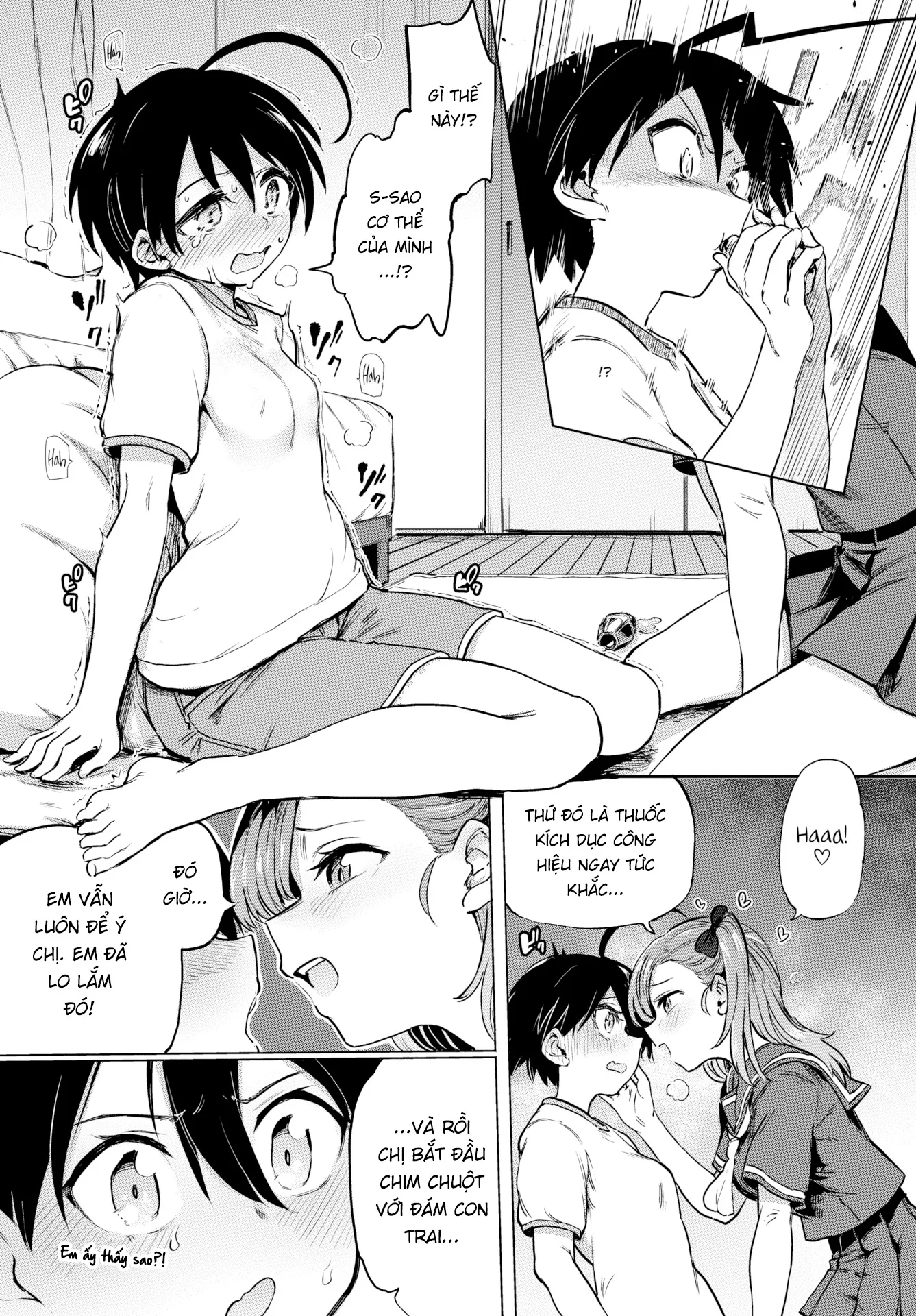 HentaiVN.net - Ảnh 4 - Furuya-kun & Oguri-san - Chap 4