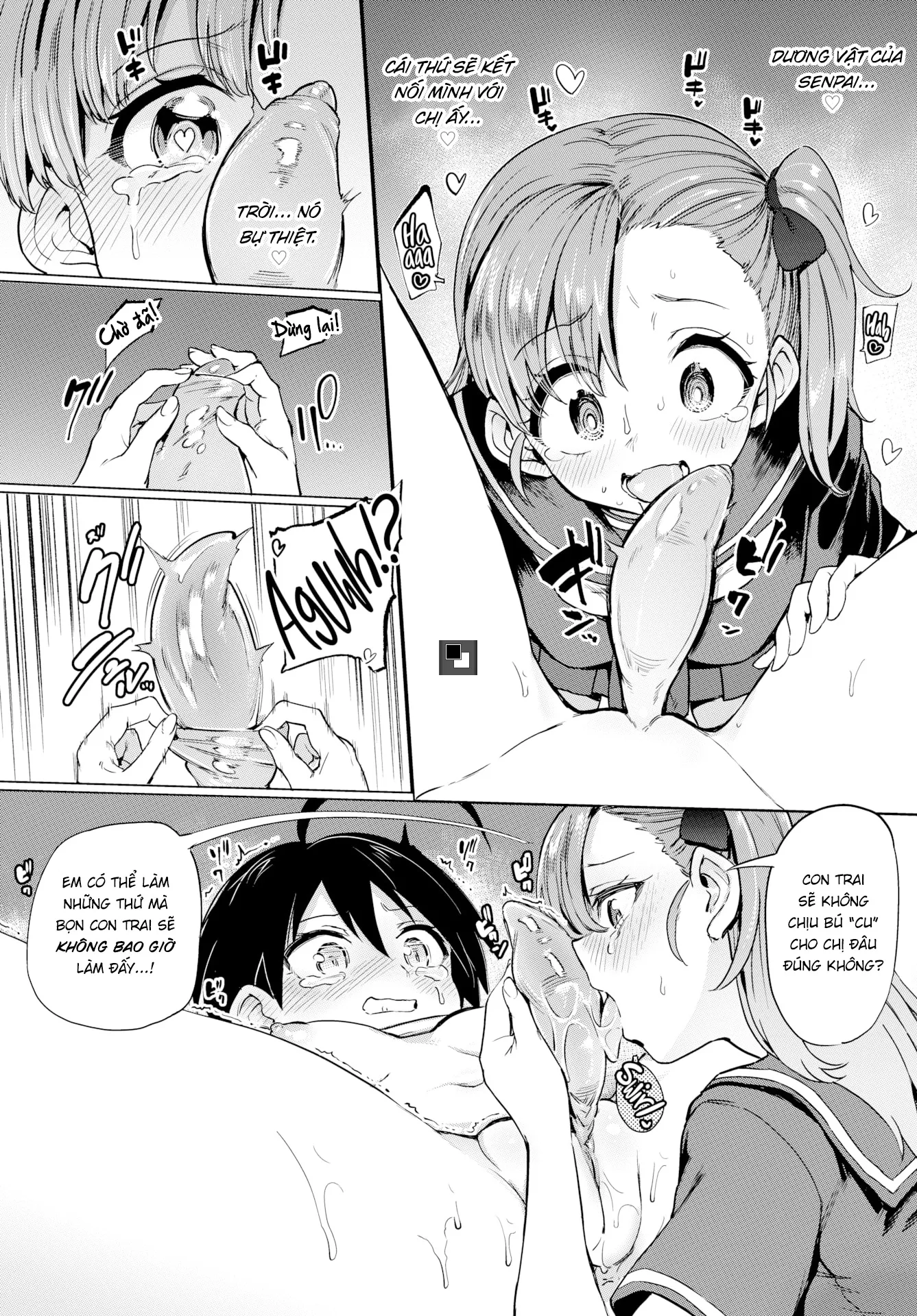 HentaiVN.net - Ảnh 8 - Furuya-kun & Oguri-san - Chap 4