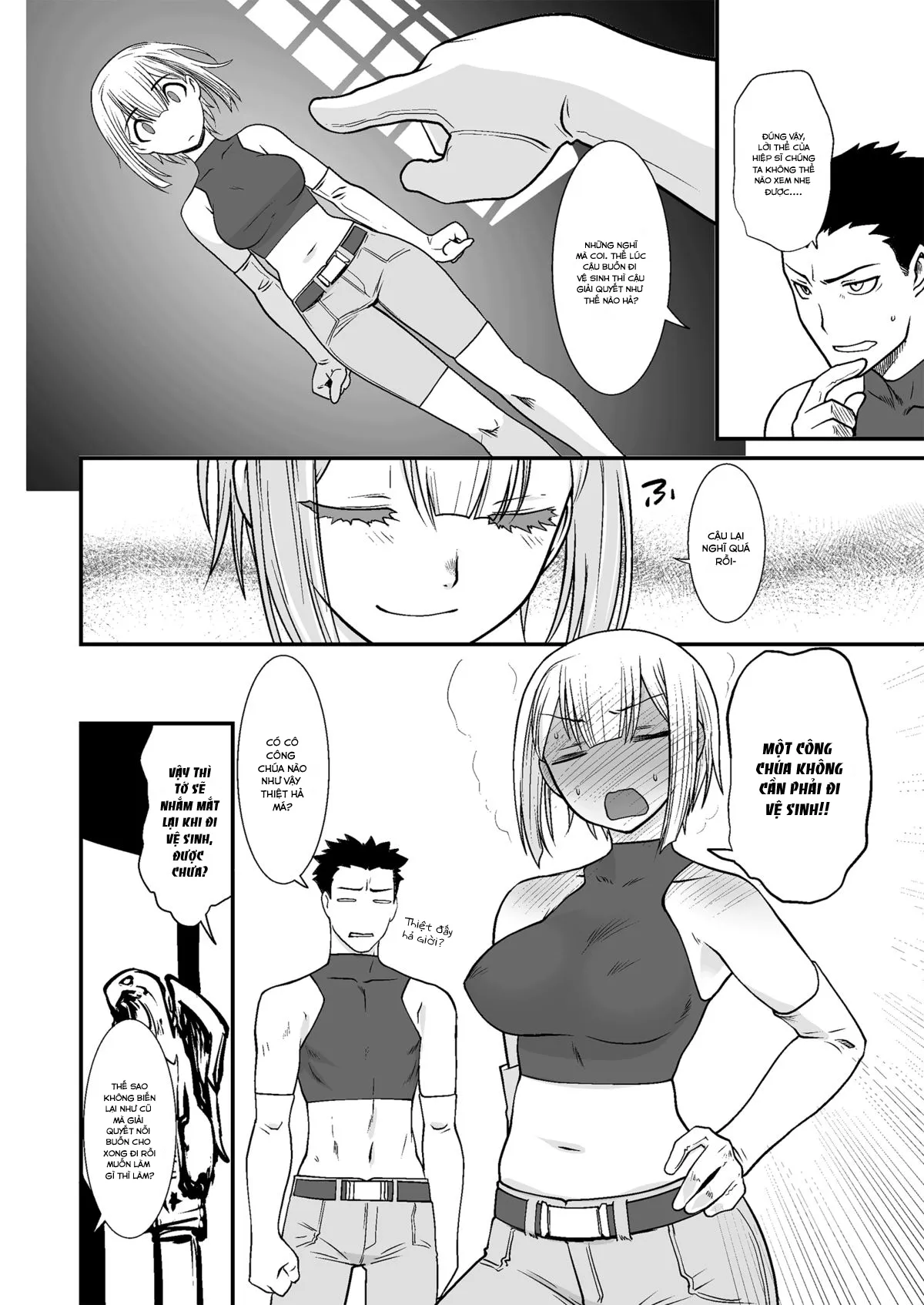 HentaiVN.net - Ảnh 6 - Kishi Danchou Kanrakusu [The Commander's Submission] - Chap 1