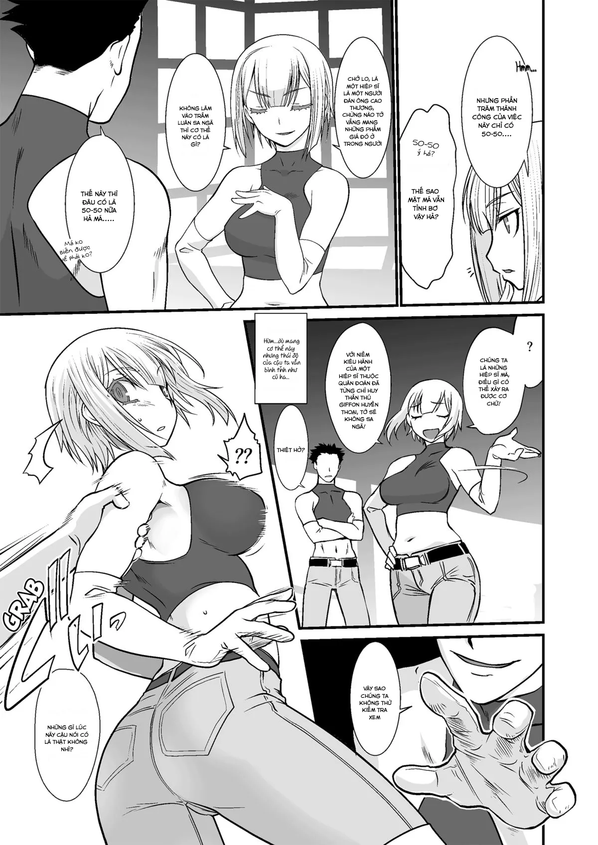 HentaiVN.net - Ảnh 7 - Kishi Danchou Kanrakusu [The Commander's Submission] - Chap 1